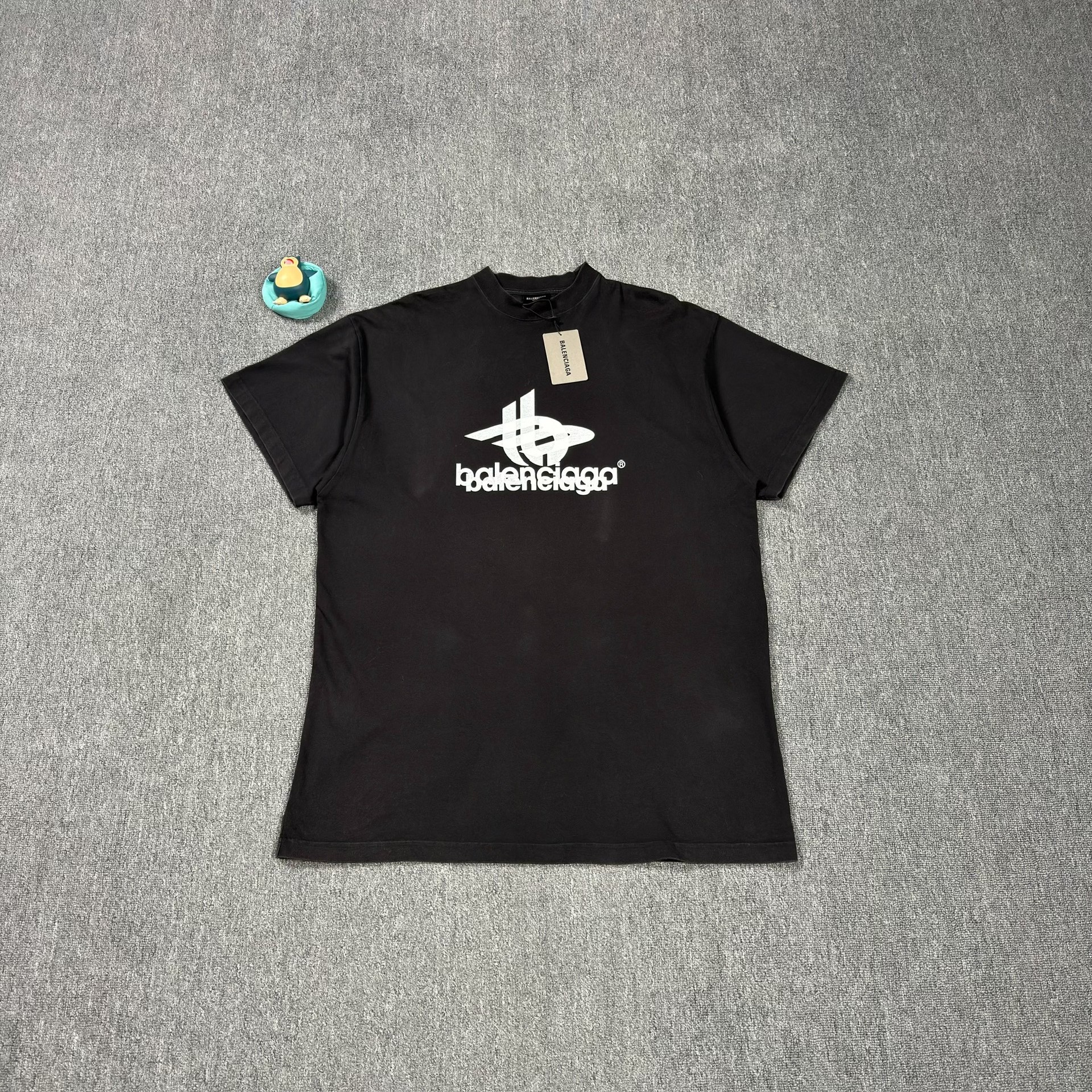 Balenciaga Black Short Sleeve T-Shirt