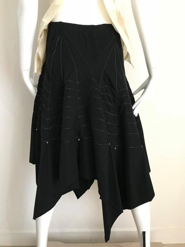 Issey Miyake 90s Spiderweb Skirt