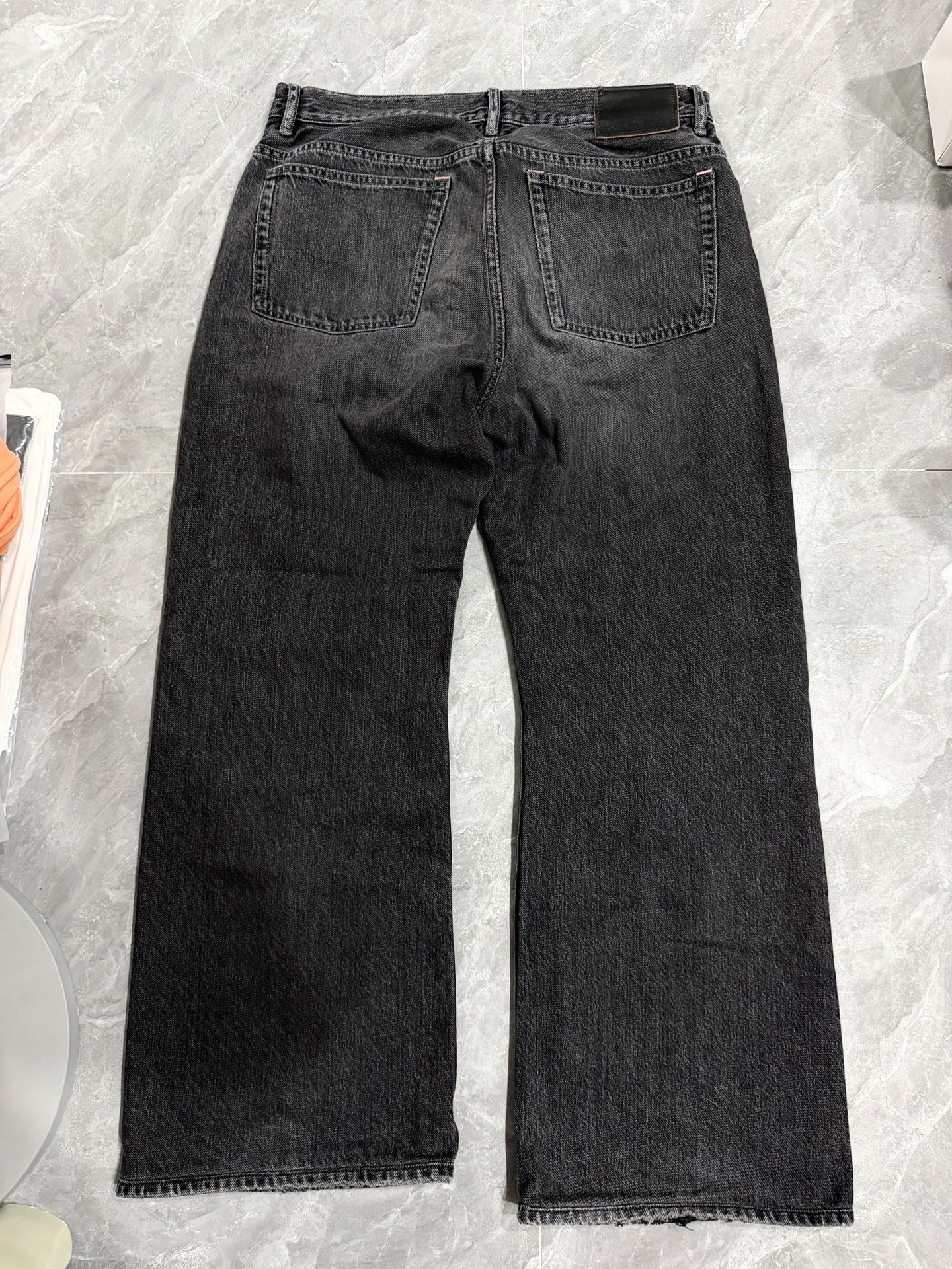 Acne Studios 2021M Loose Flared Jeans — front