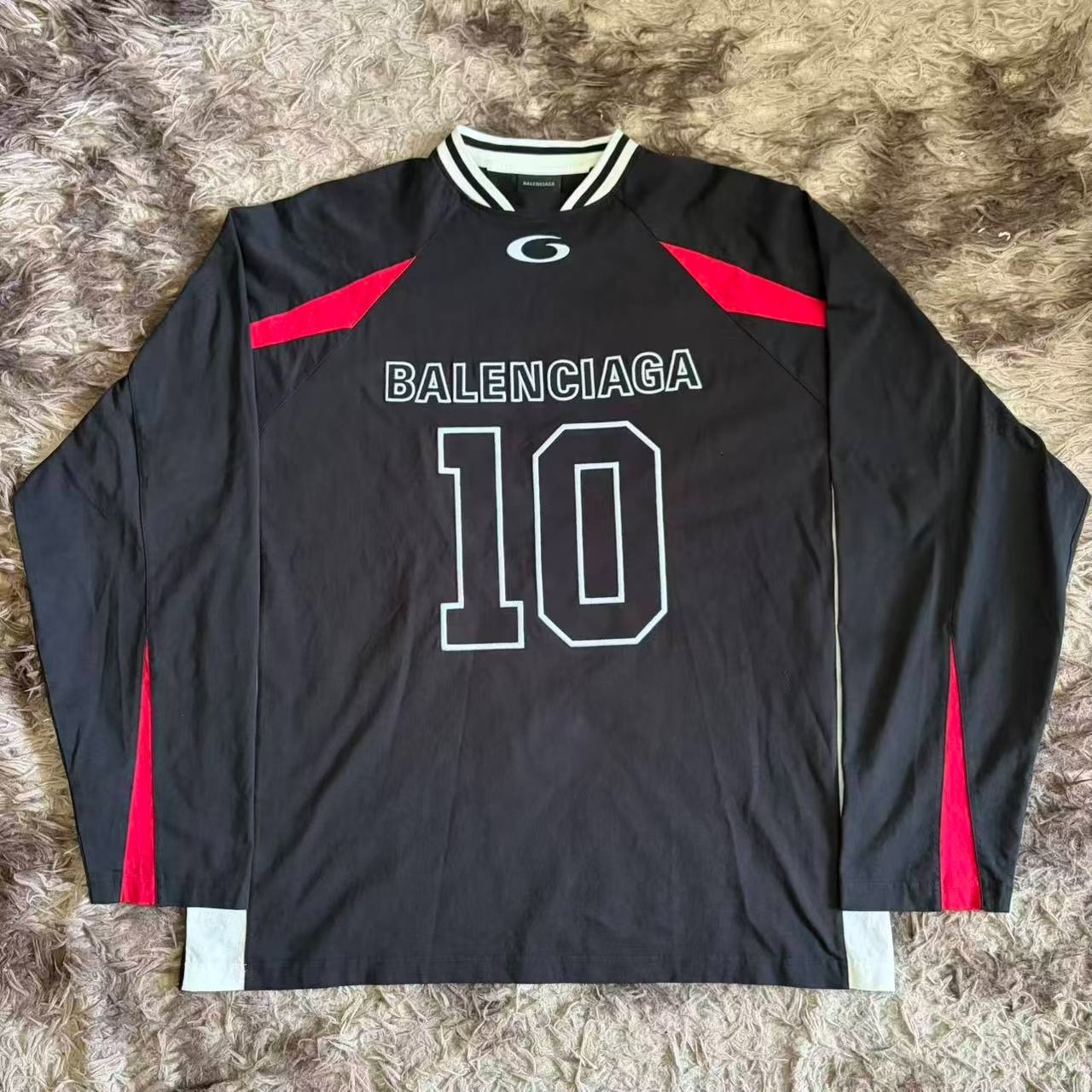 Balenciaga NBA Oversized Long Sleeve Jersey