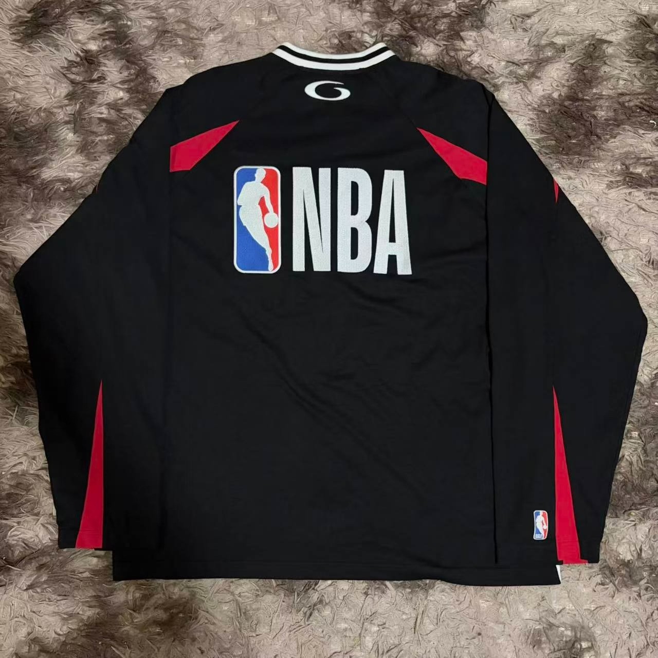 Balenciaga NBA Oversized Long Sleeve Jersey — front