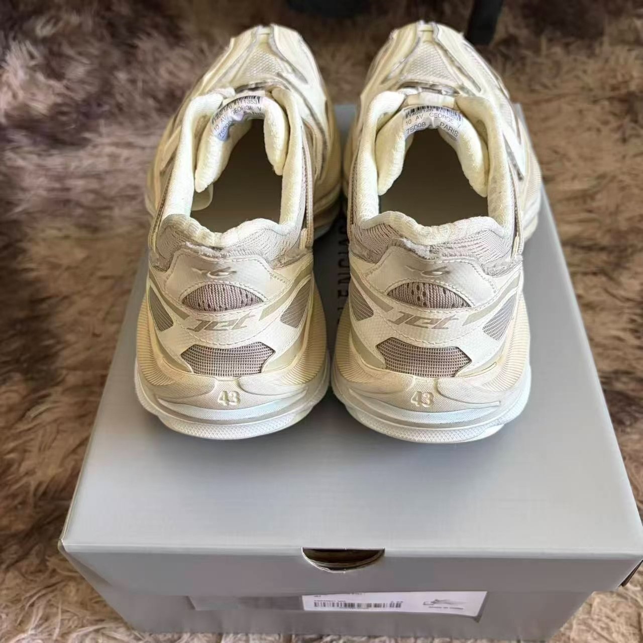 Balenciaga 26 Jet Thick-soled Sneakers — front