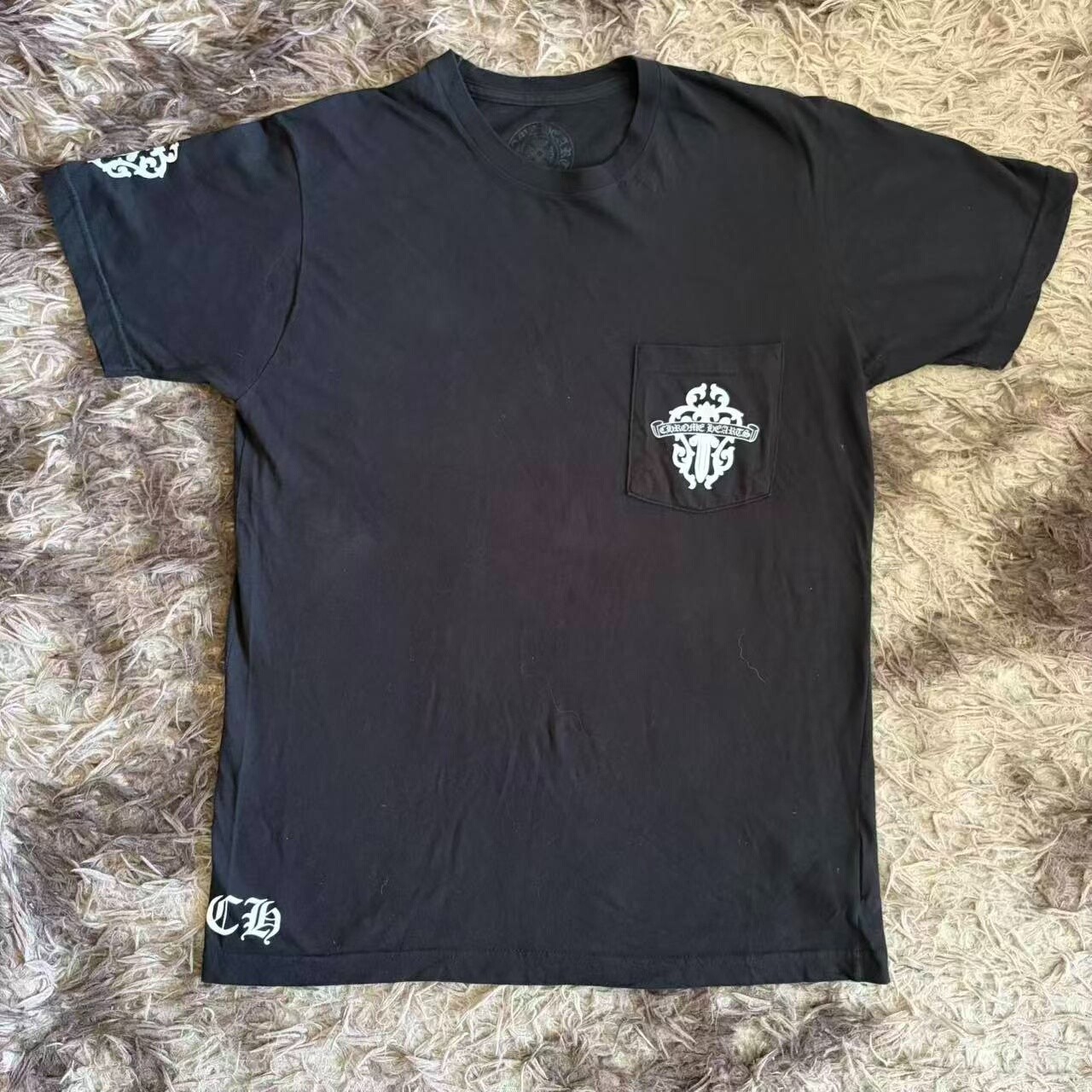 Chrome Hearts Black Short-Sleeve T-Shirt