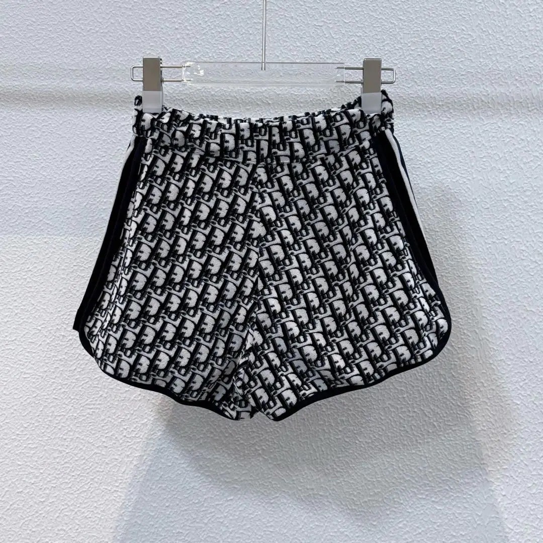 Dior Monogram Print Shorts — detail