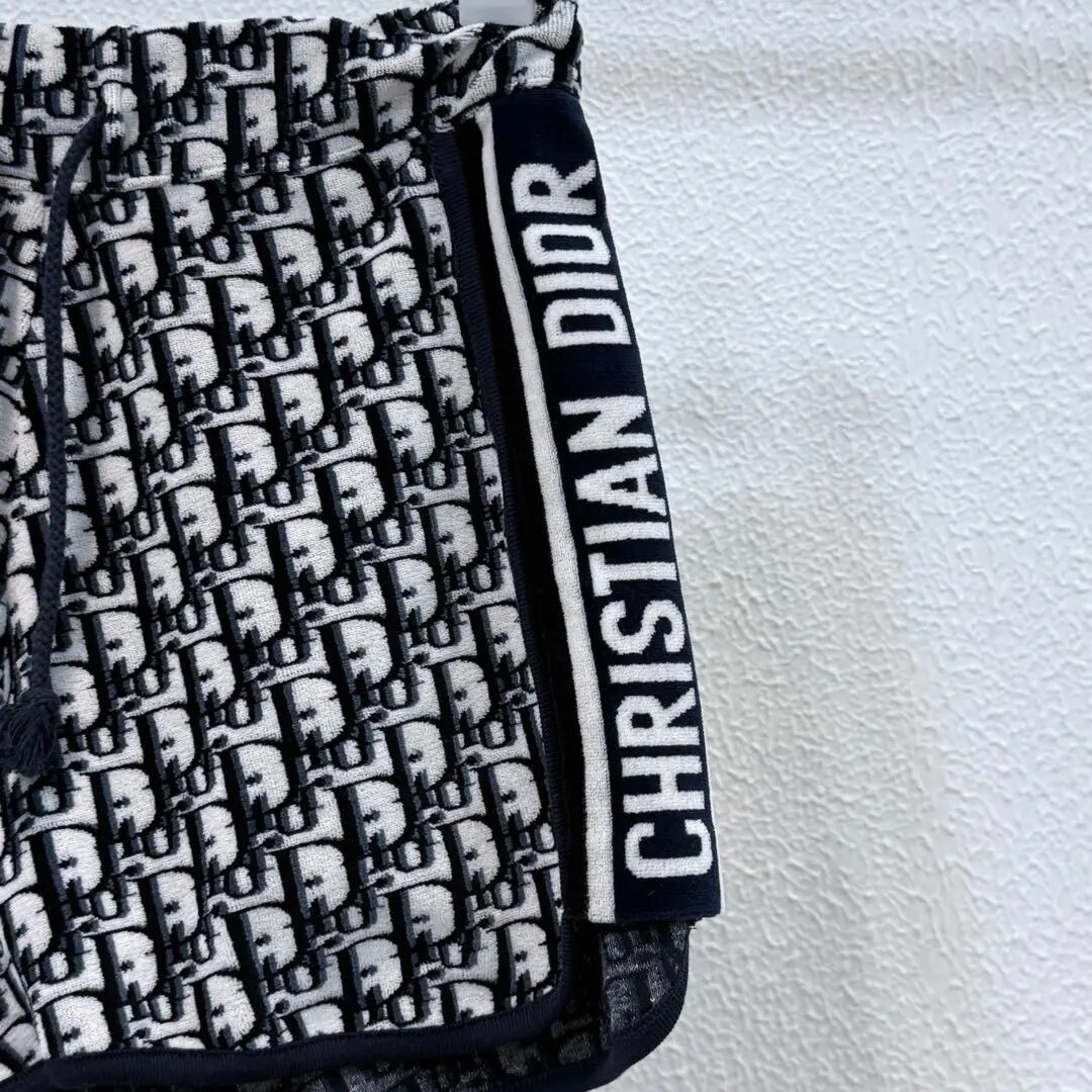 Dior Monogram Print Shorts — front
