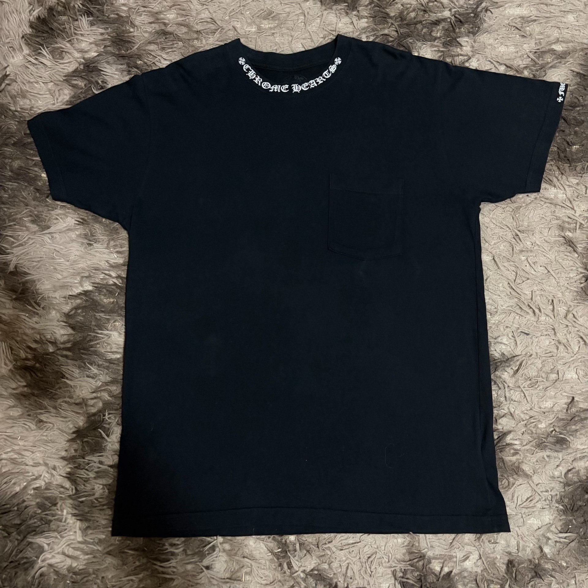 Chrome Hearts Neck Logo Short Sleeve Tee