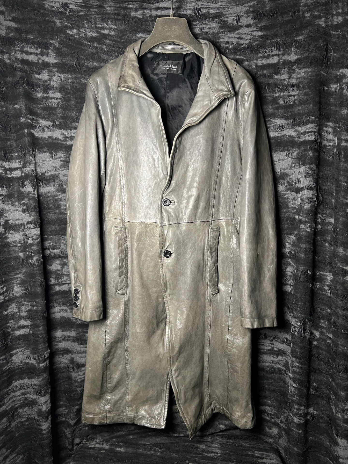 Tornado Mart Mud Gray Sheepskin Coat