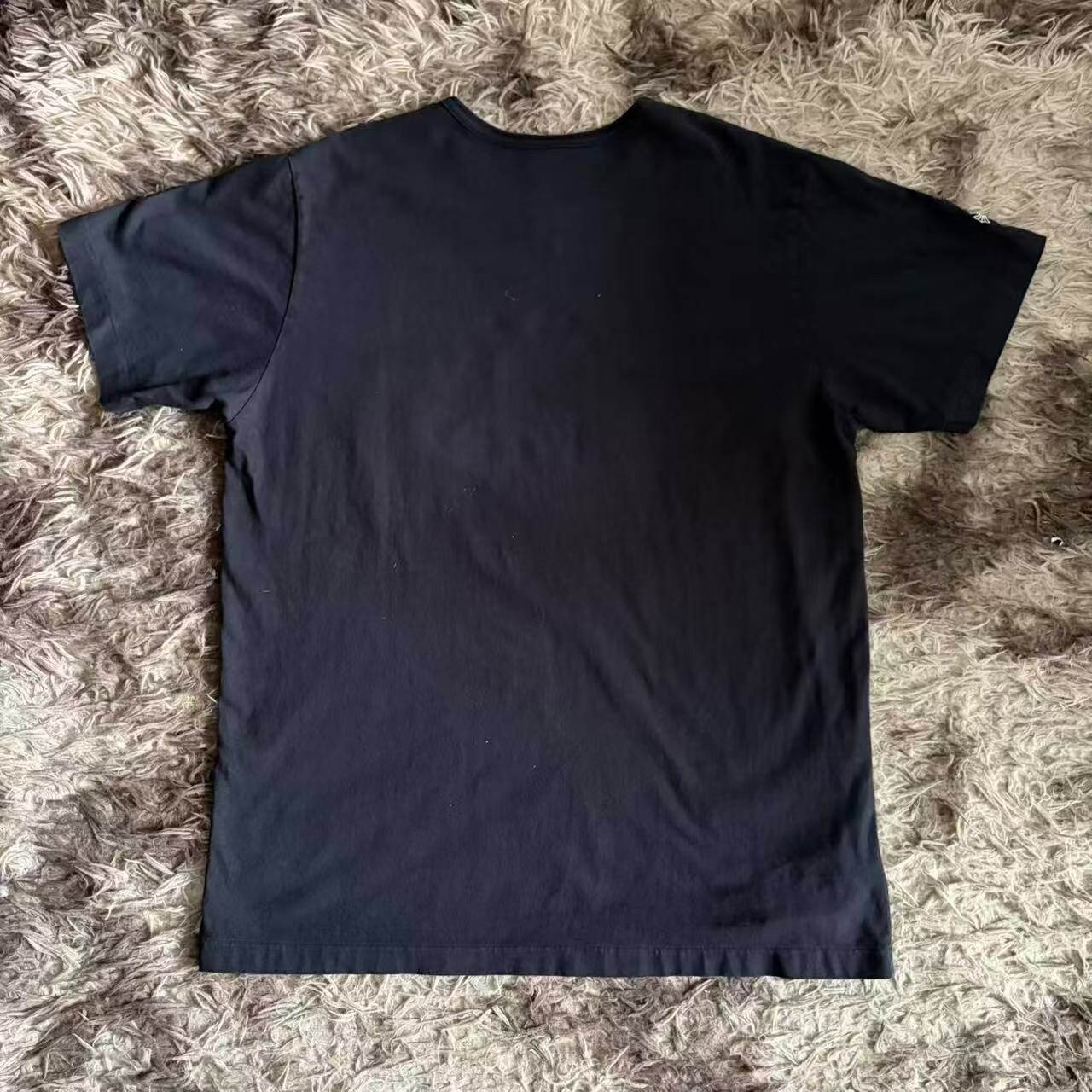 Chrome Hearts Black Embroidered Cross T-Shirt — front