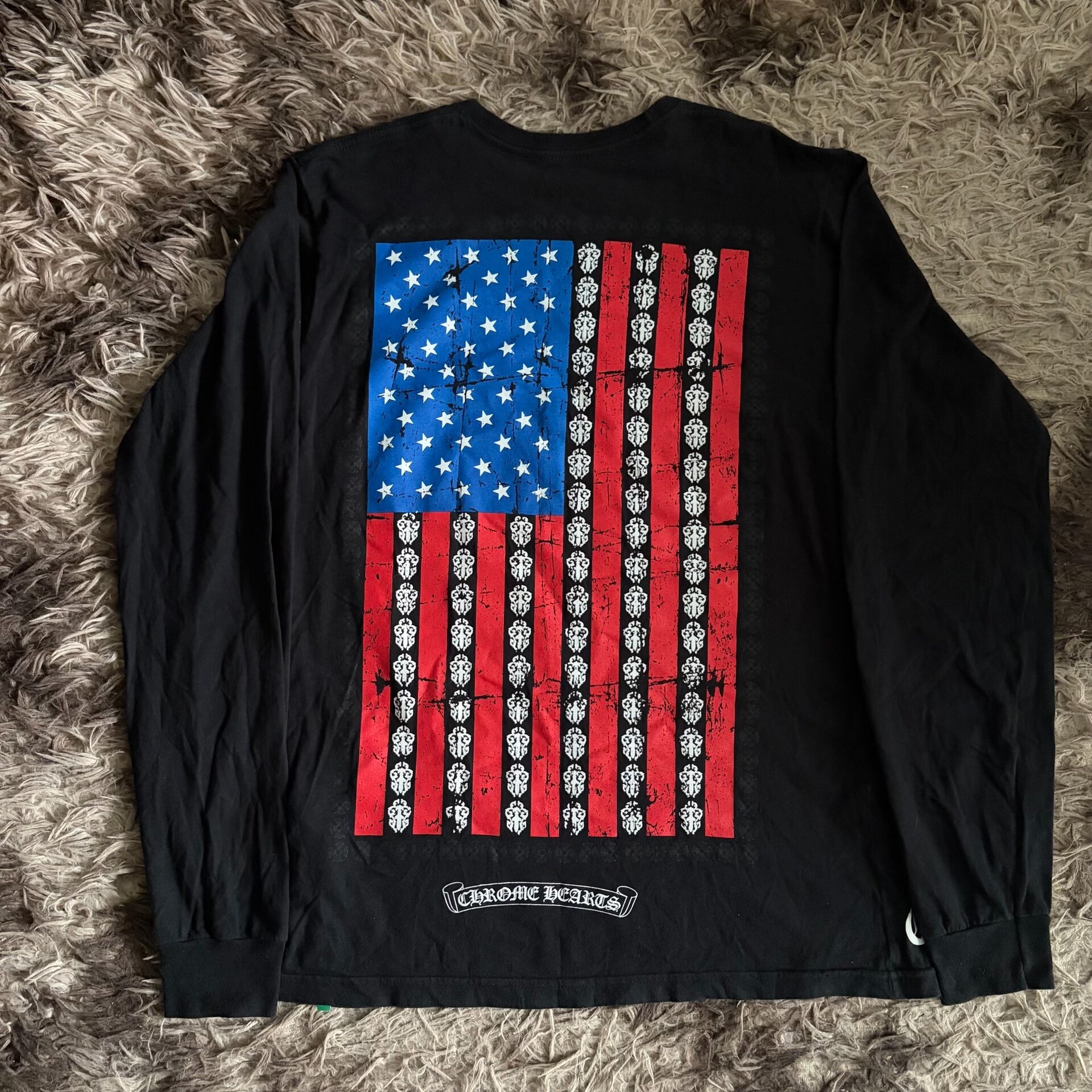 Chrome Hearts Black Long Sleeve Shirt — front