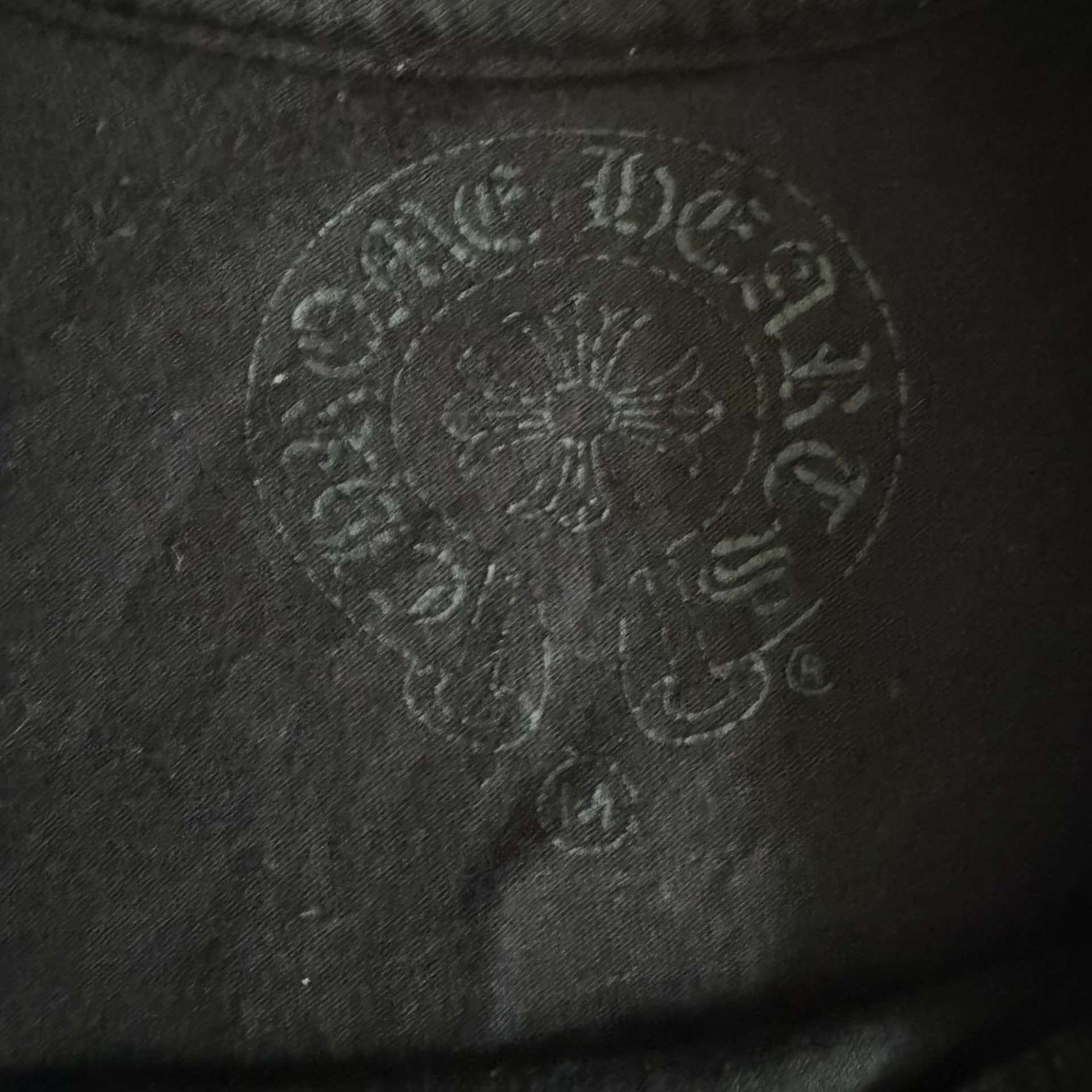 Chrome Hearts Black Long Sleeve Shirt — detail