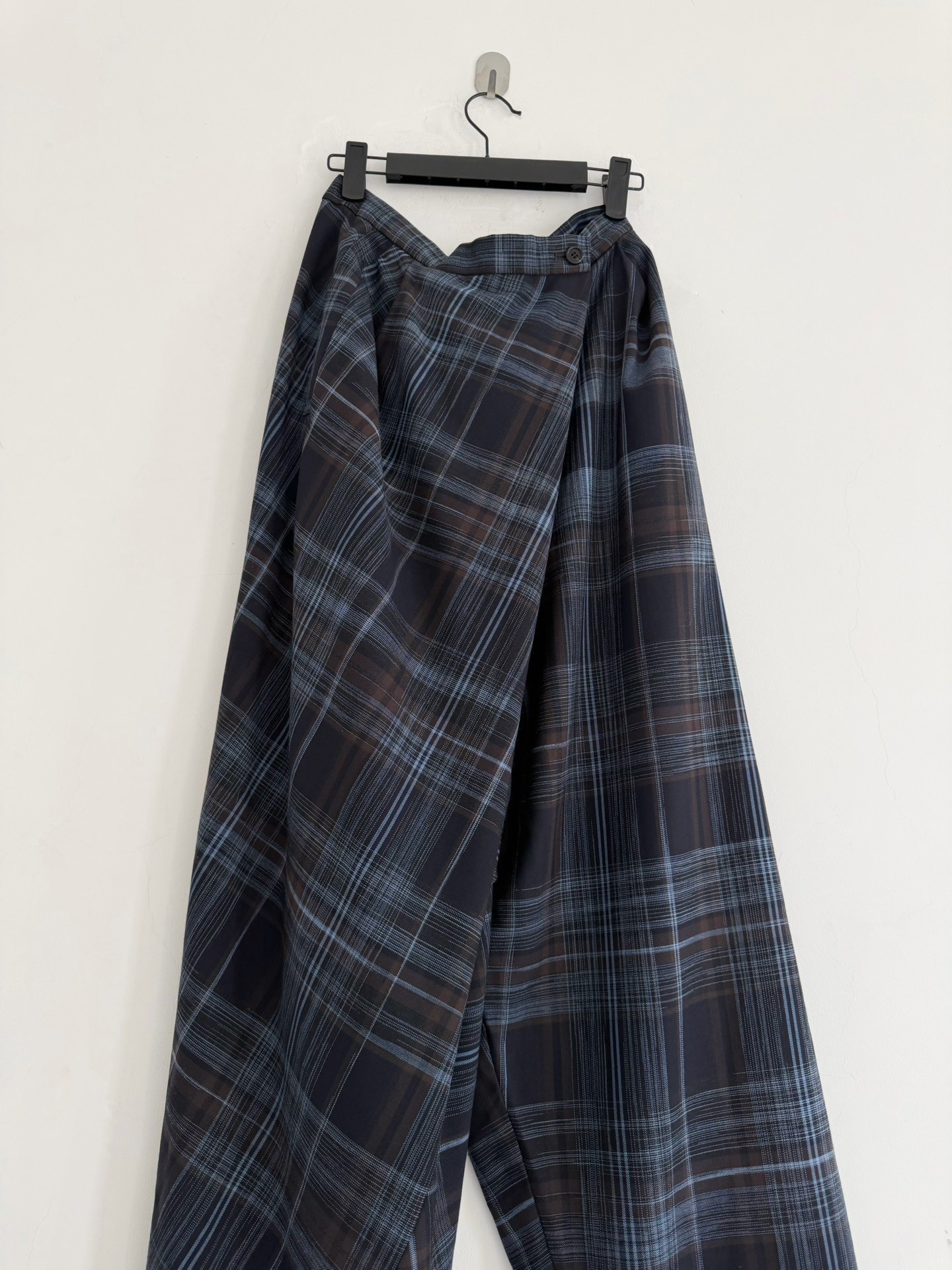 Issey Miyake 1993 Asymmetric Wide Leg Pants — front