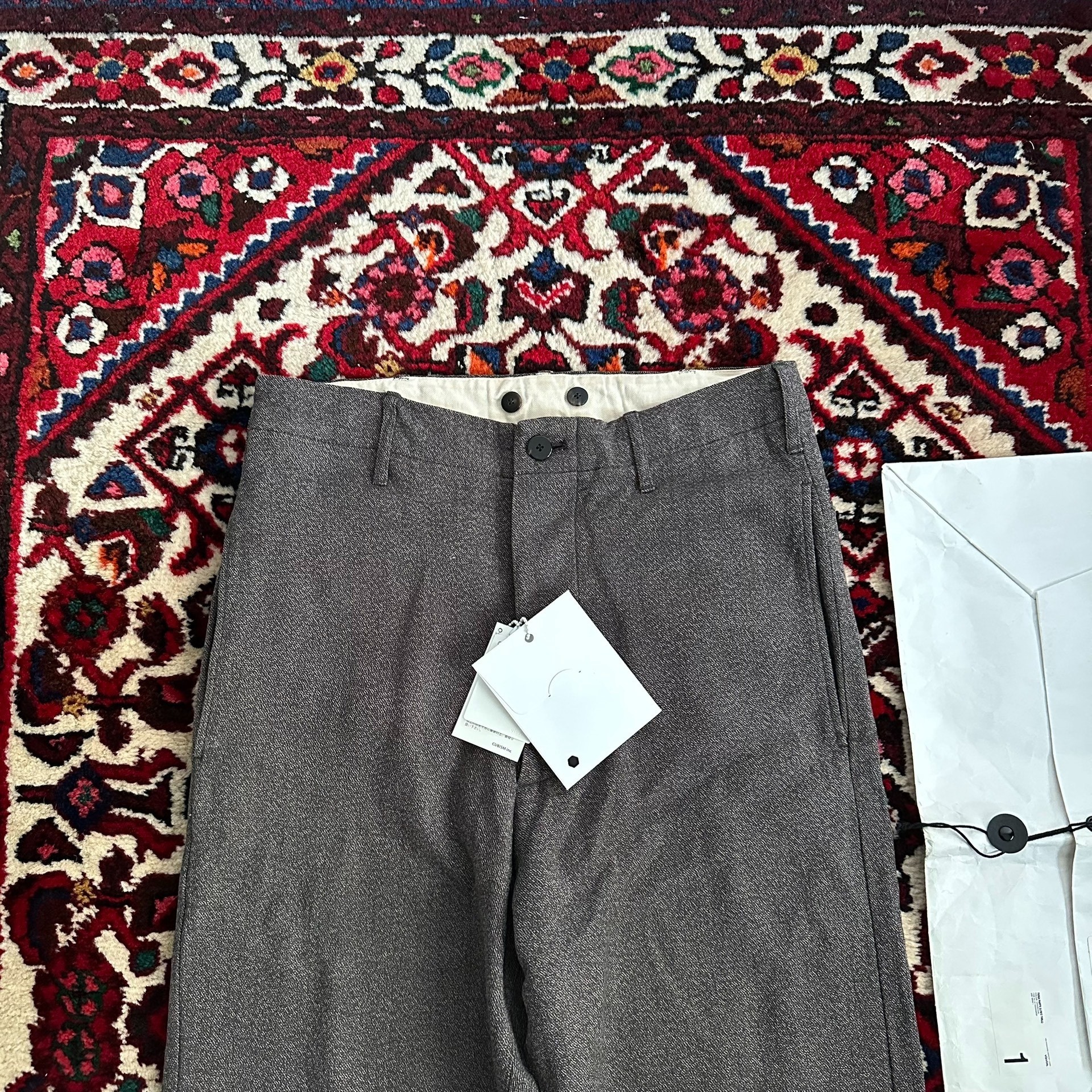 Visvim 18AW TIOGA Straight Pants — detail