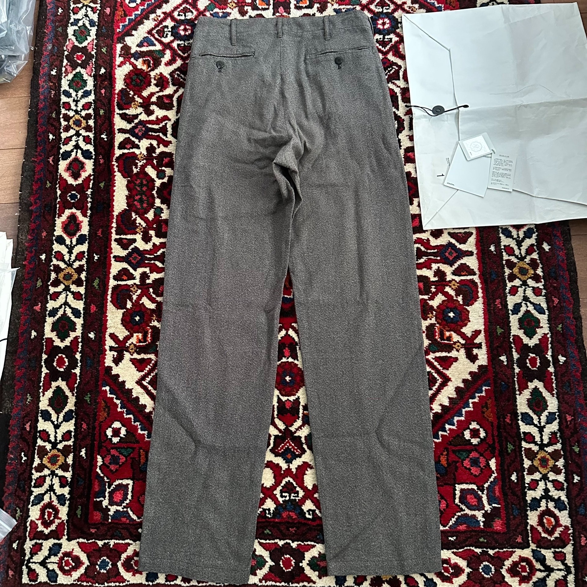 Visvim 18AW TIOGA Straight Pants — front
