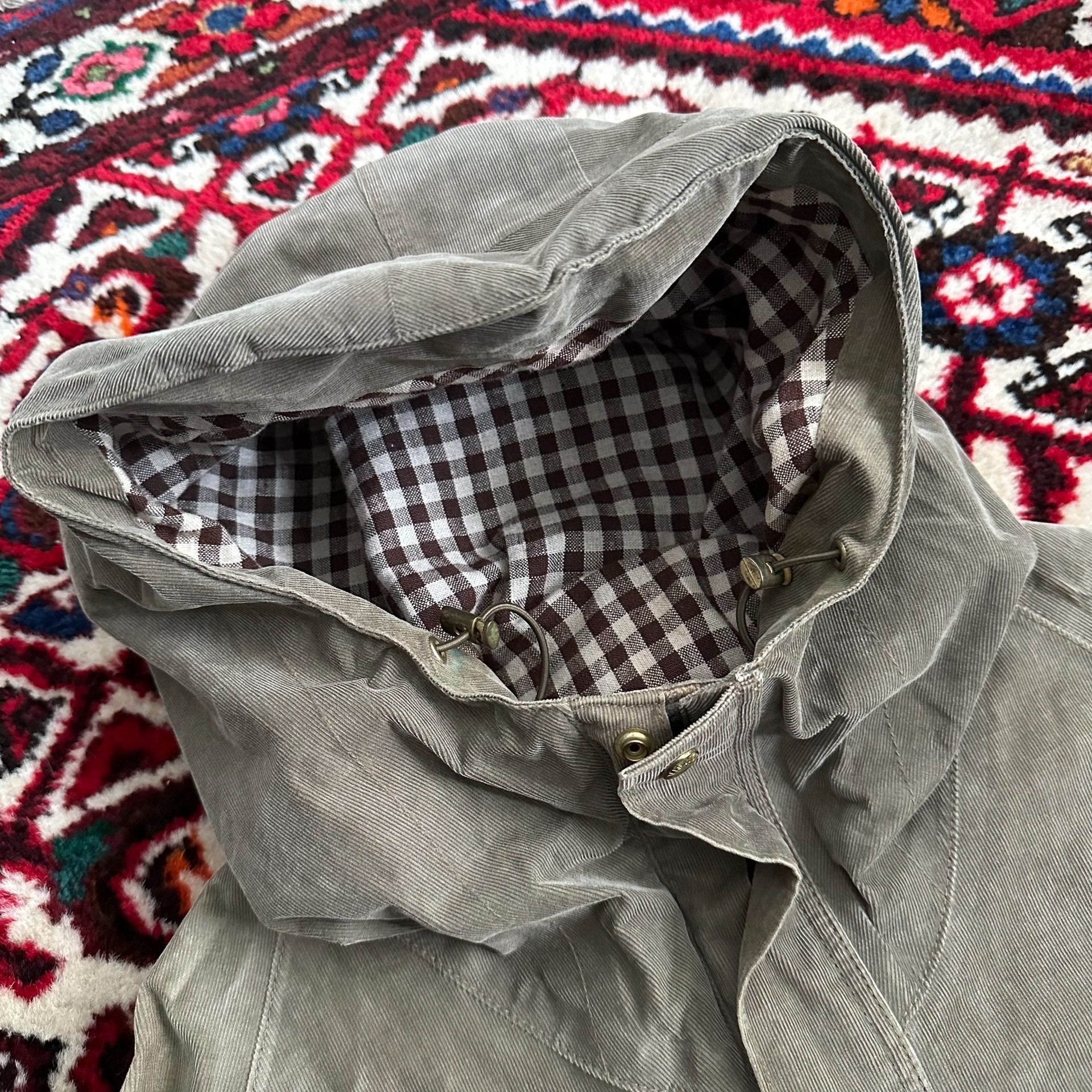 Visvim 13AW Gore-Tex Corduroy Jacket — label