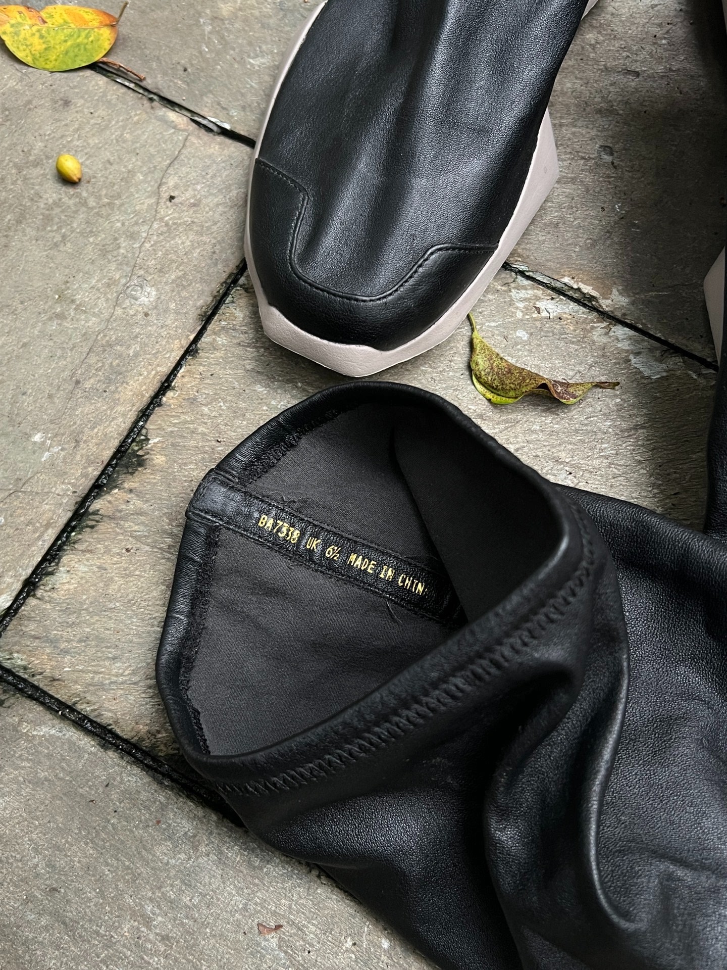 Rick Owens x Adidas 14FW High-Top Boots — back