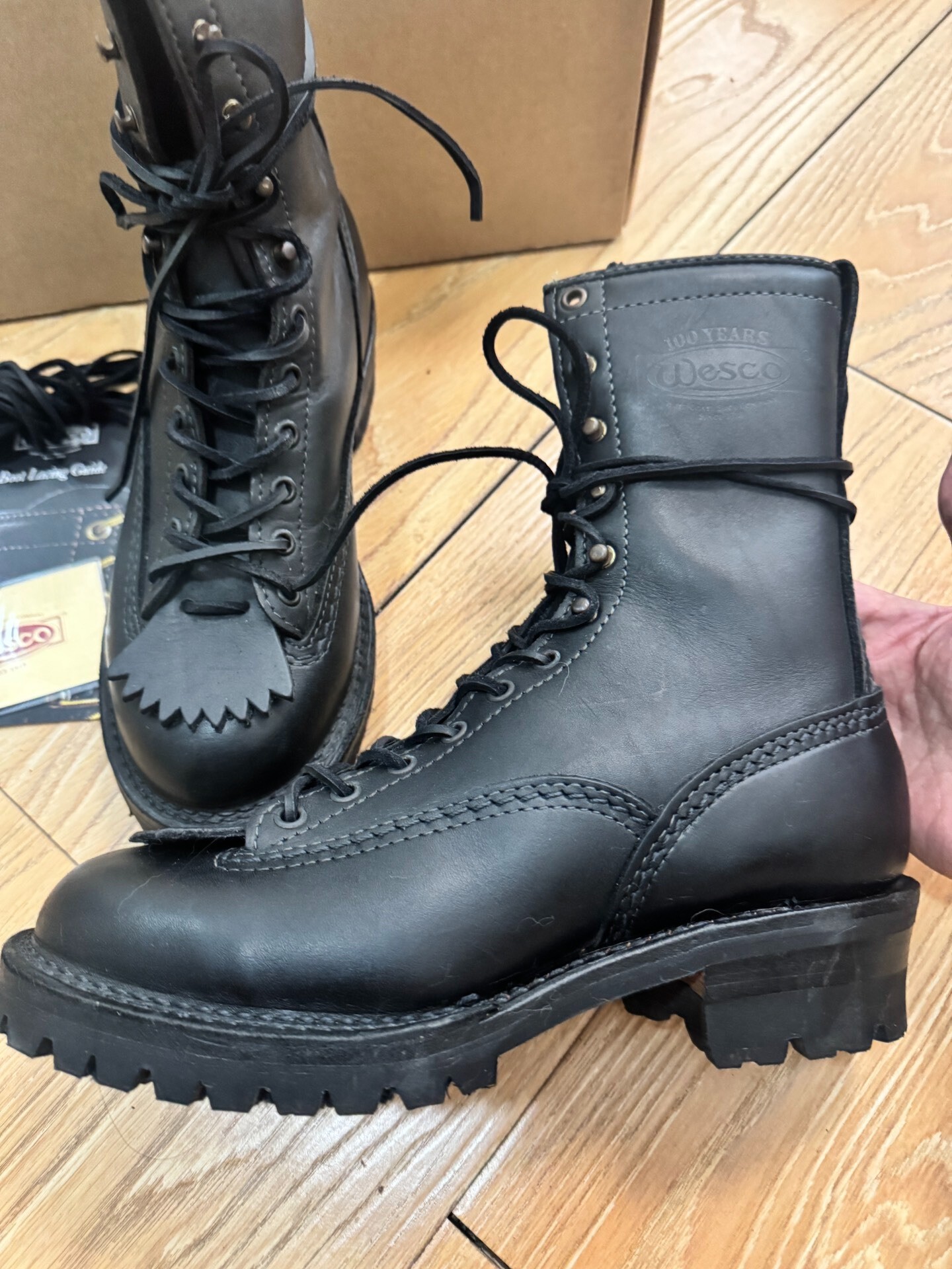 Wesco WJ Japan Limited Black Boots