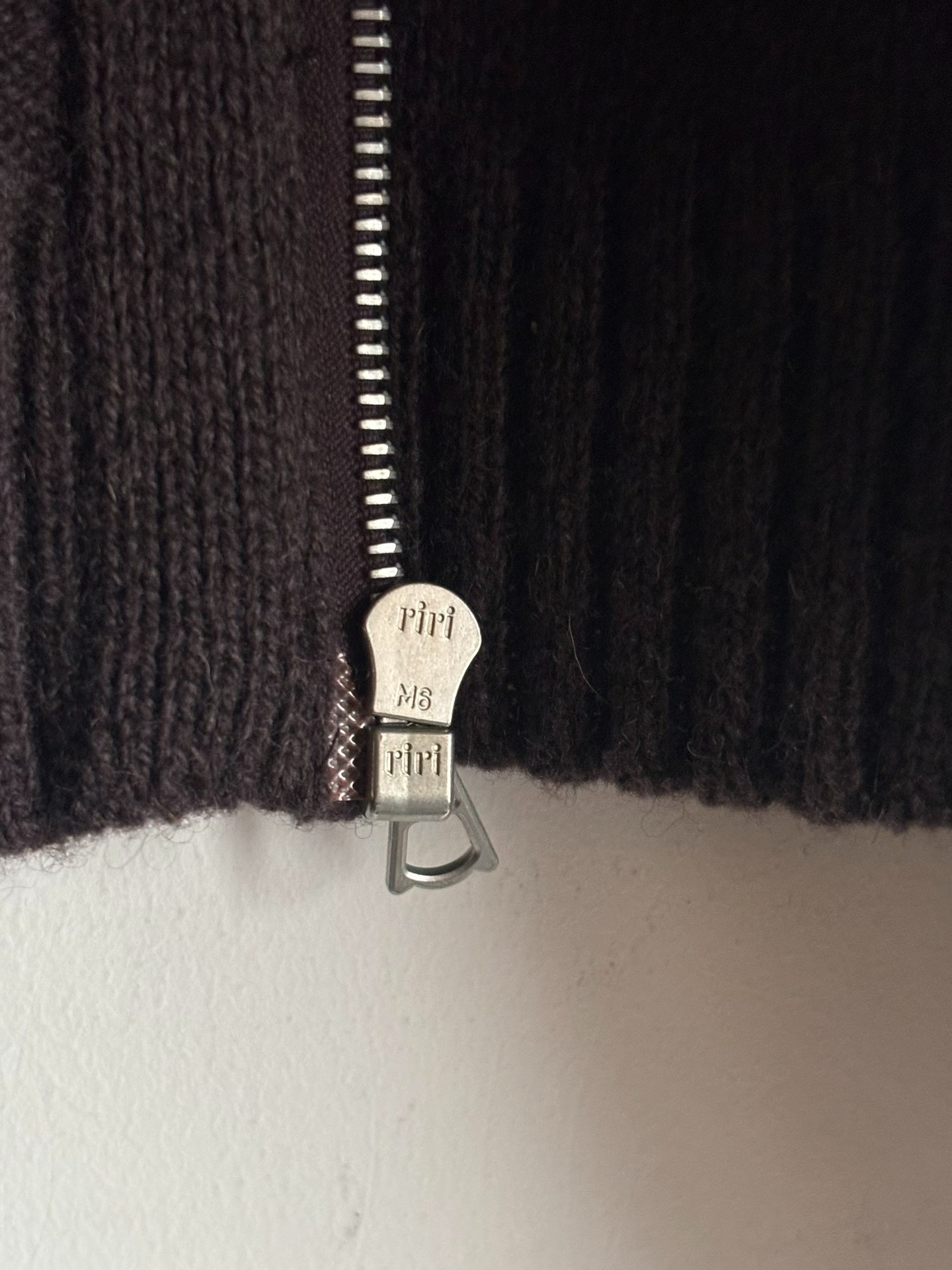 Dries Van Noten 00's Brown Wool Cardigan — back