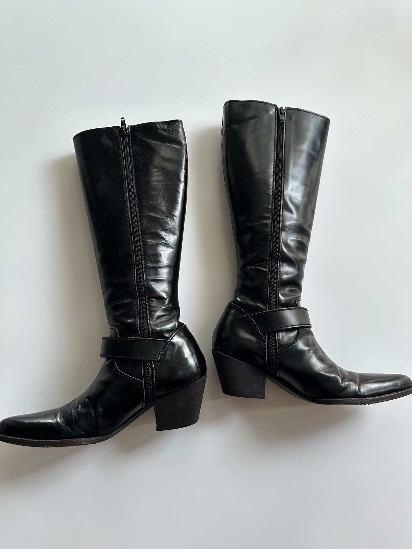 Junya Watanabe 07SS Pointed Knee Boots — back