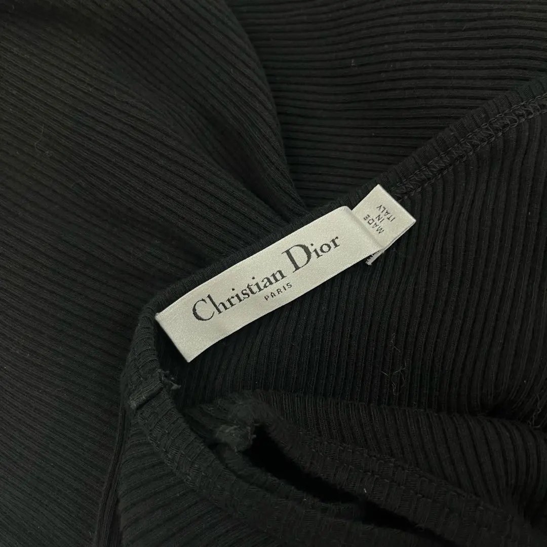 Dior Embroidered Knit Fake Two-Piece Vest — back