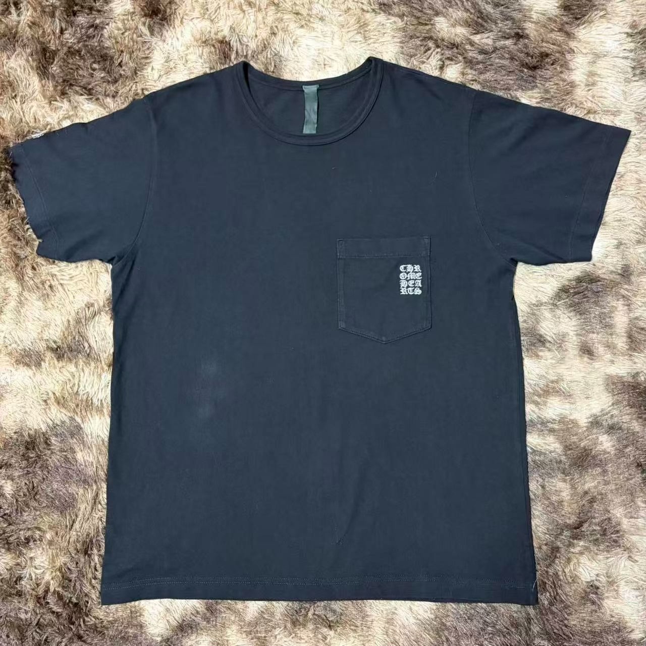 Chrome Hearts Black Short Sleeve T-Shirt