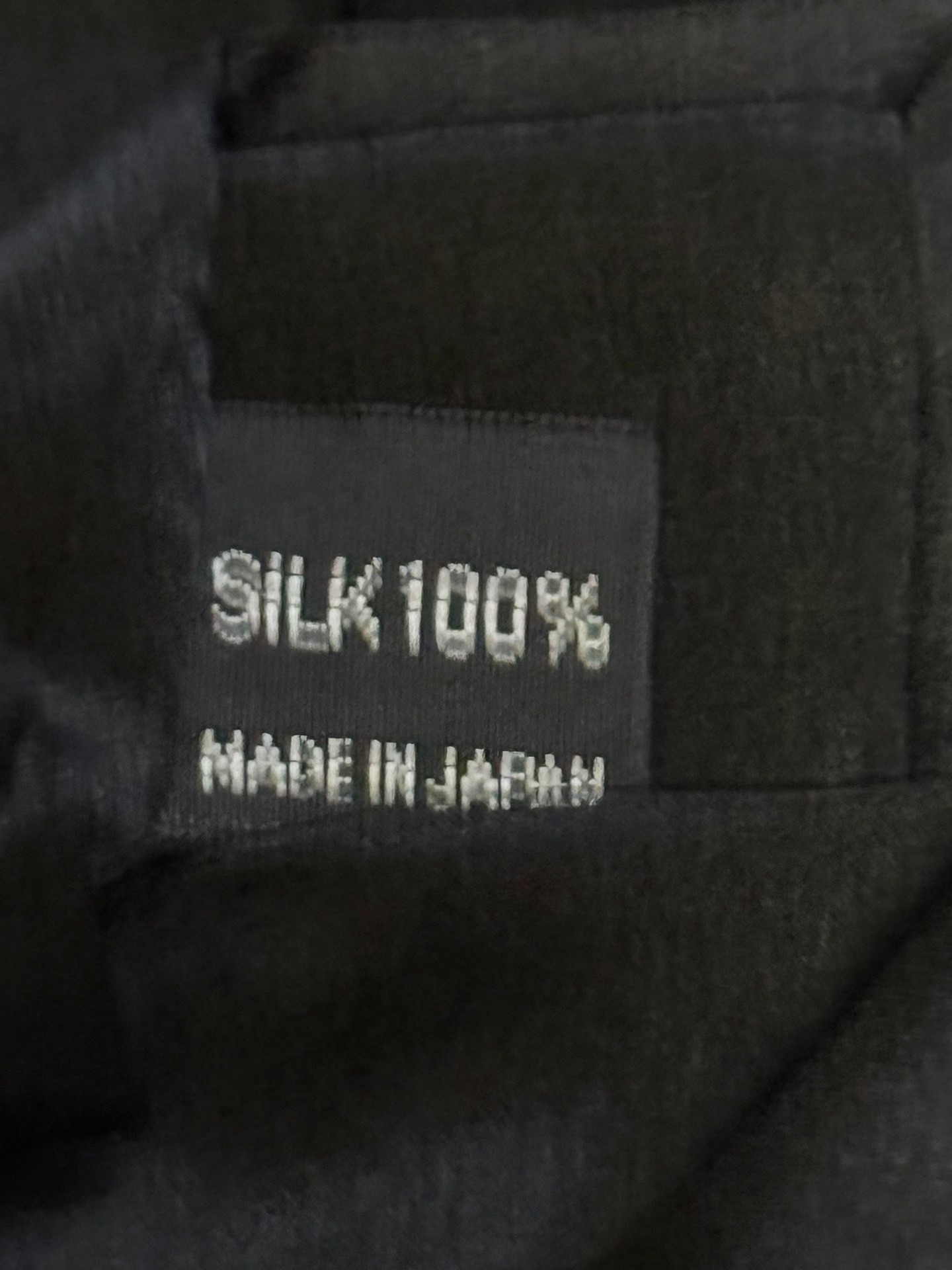 Yohji Yamamoto 04AW Fuji Eagle Tie — back