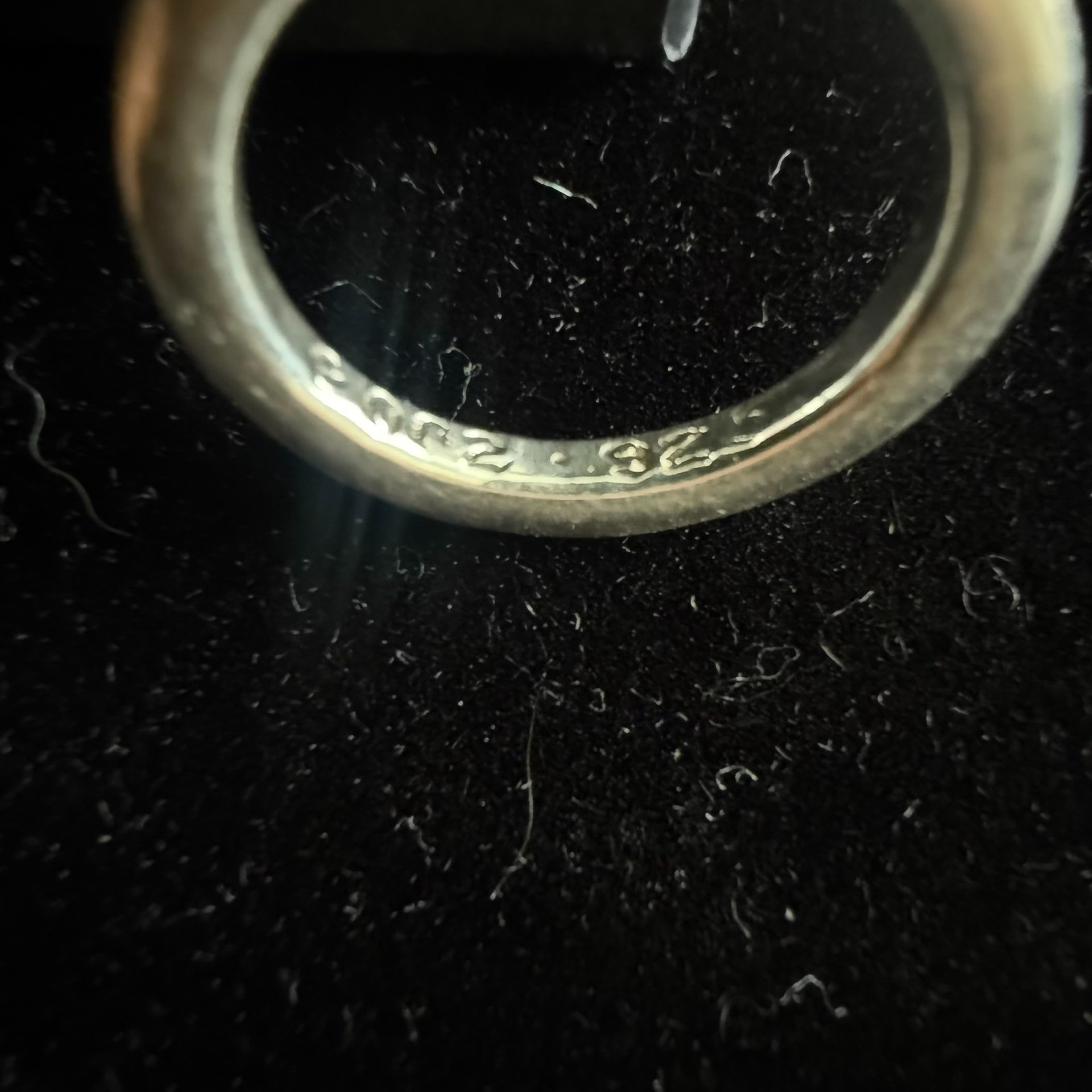 Chrome Hearts 3mm Plain Band Ring — detail