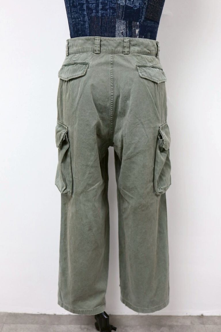 A.PRESSE Vintage M-47 Cargo Pants — back