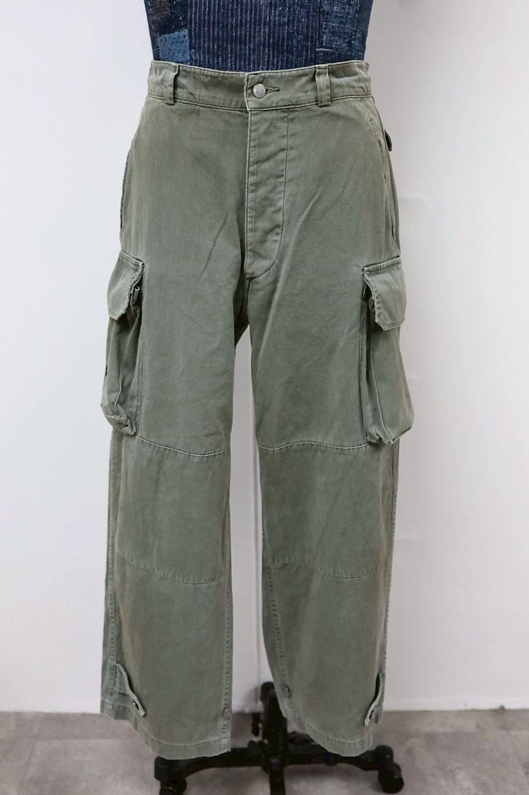 A.PRESSE Vintage M-47 Cargo Pants — detail
