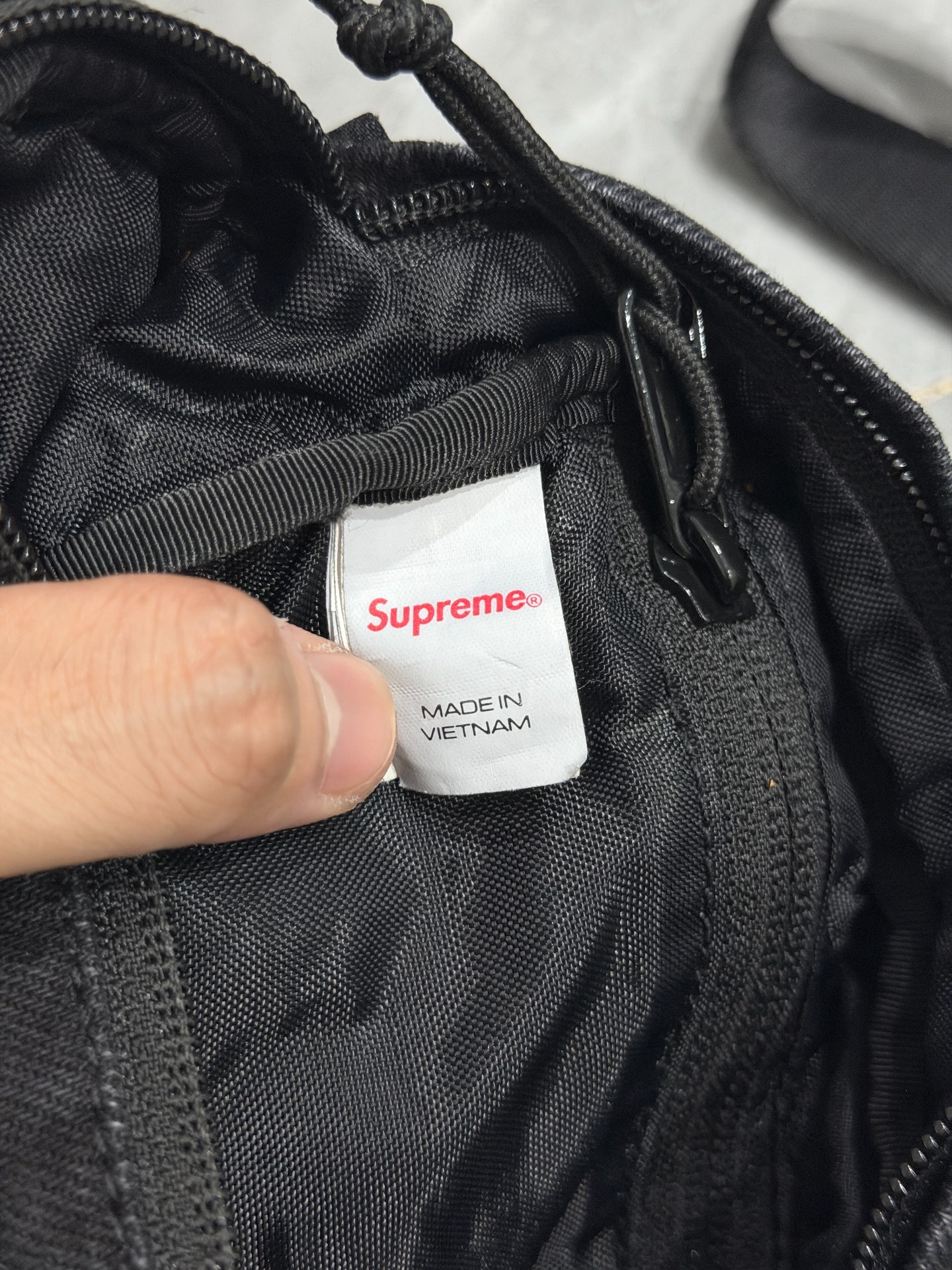 Supreme FW25 Mini Crossbody Bag — back