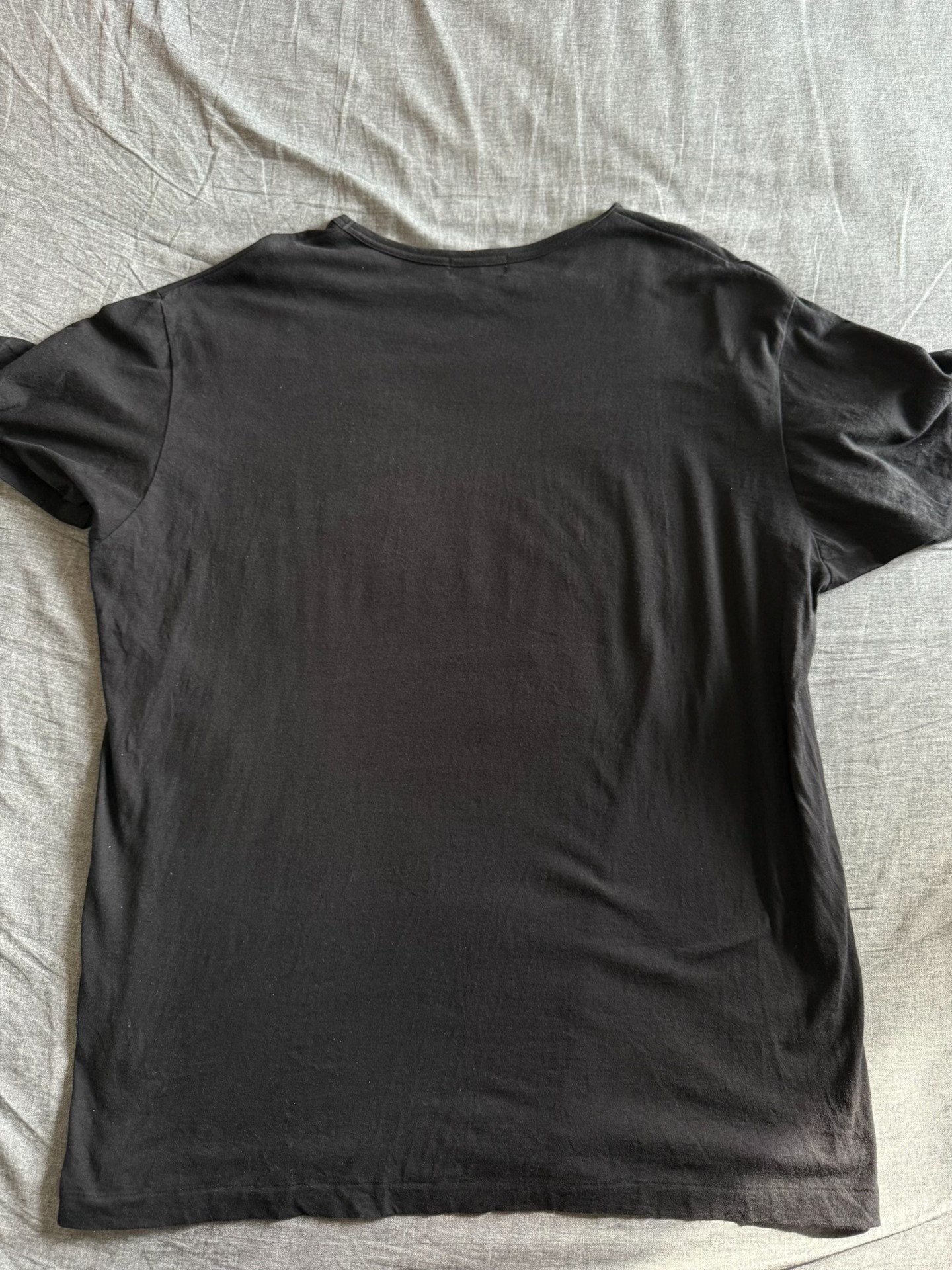 Yohji Yamamoto 19SS Poetry Short-Sleeve Tee — detail