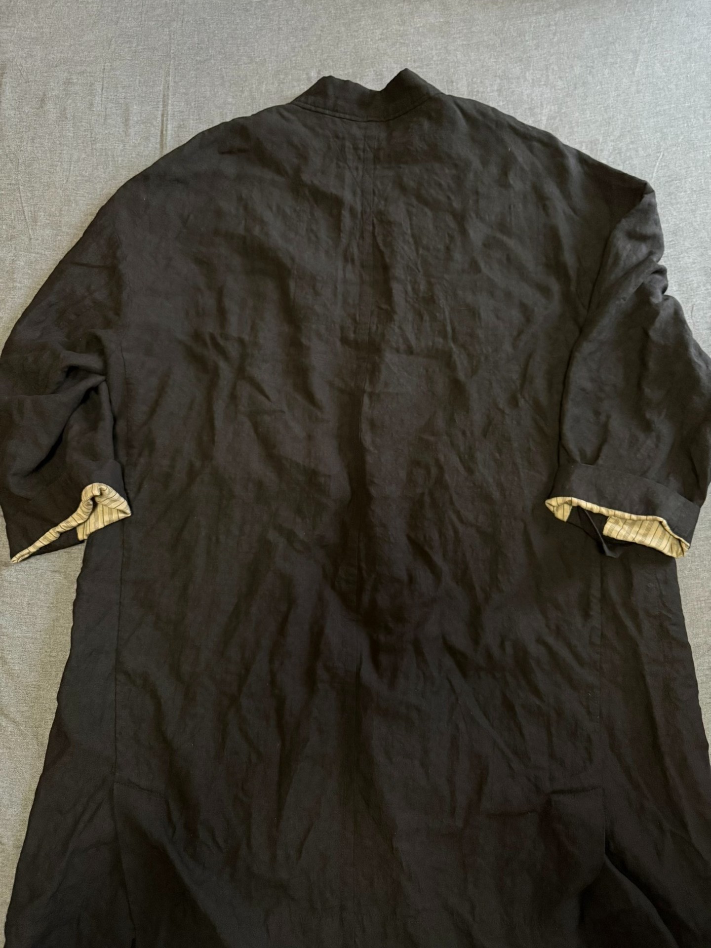 Ziggy Chen 22ss Double Breasted Coat — detail
