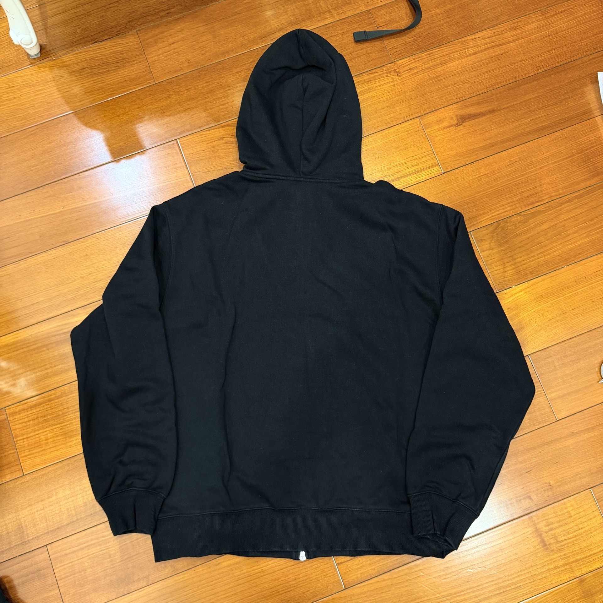 Carhartt Black Zip-Up Hoodie — front