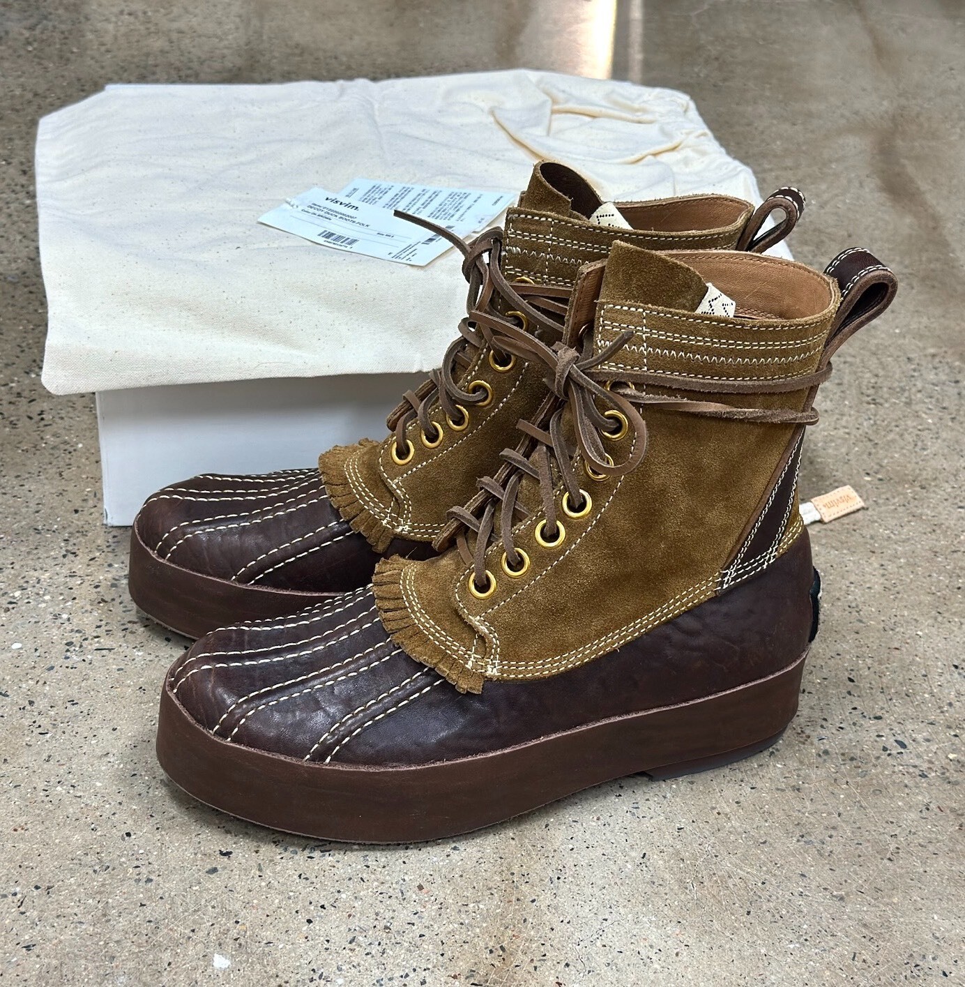 Visvim 22aw Decoy Duck Boots
