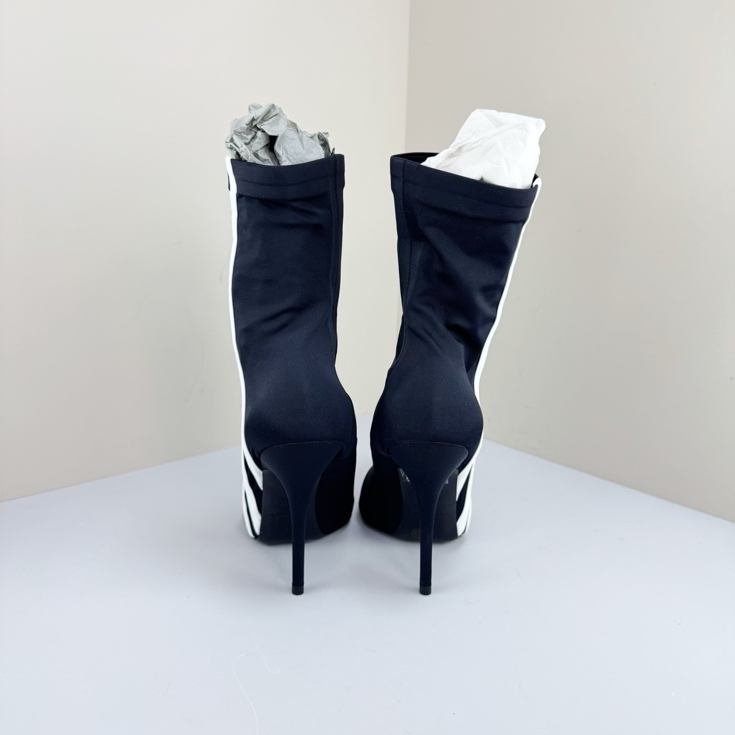 Balenciaga x Adidas Collab Sock Heels — detail