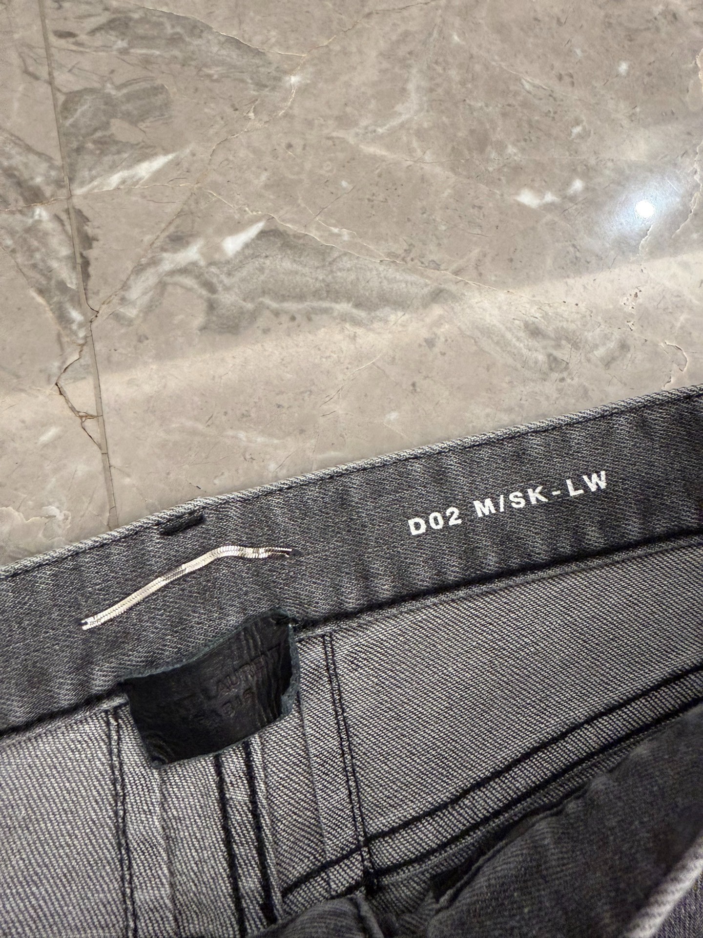 Saint Laurent 14SS D02 Skinny Jeans — detail