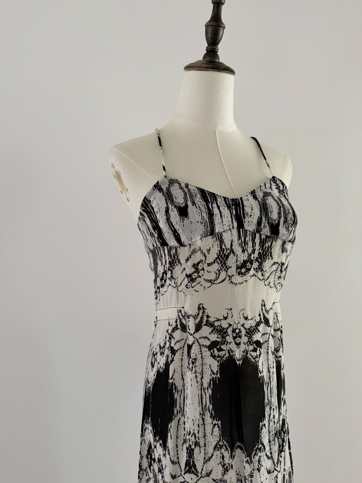 Dries Van Noten 90s Dream Print Slip Dress — front