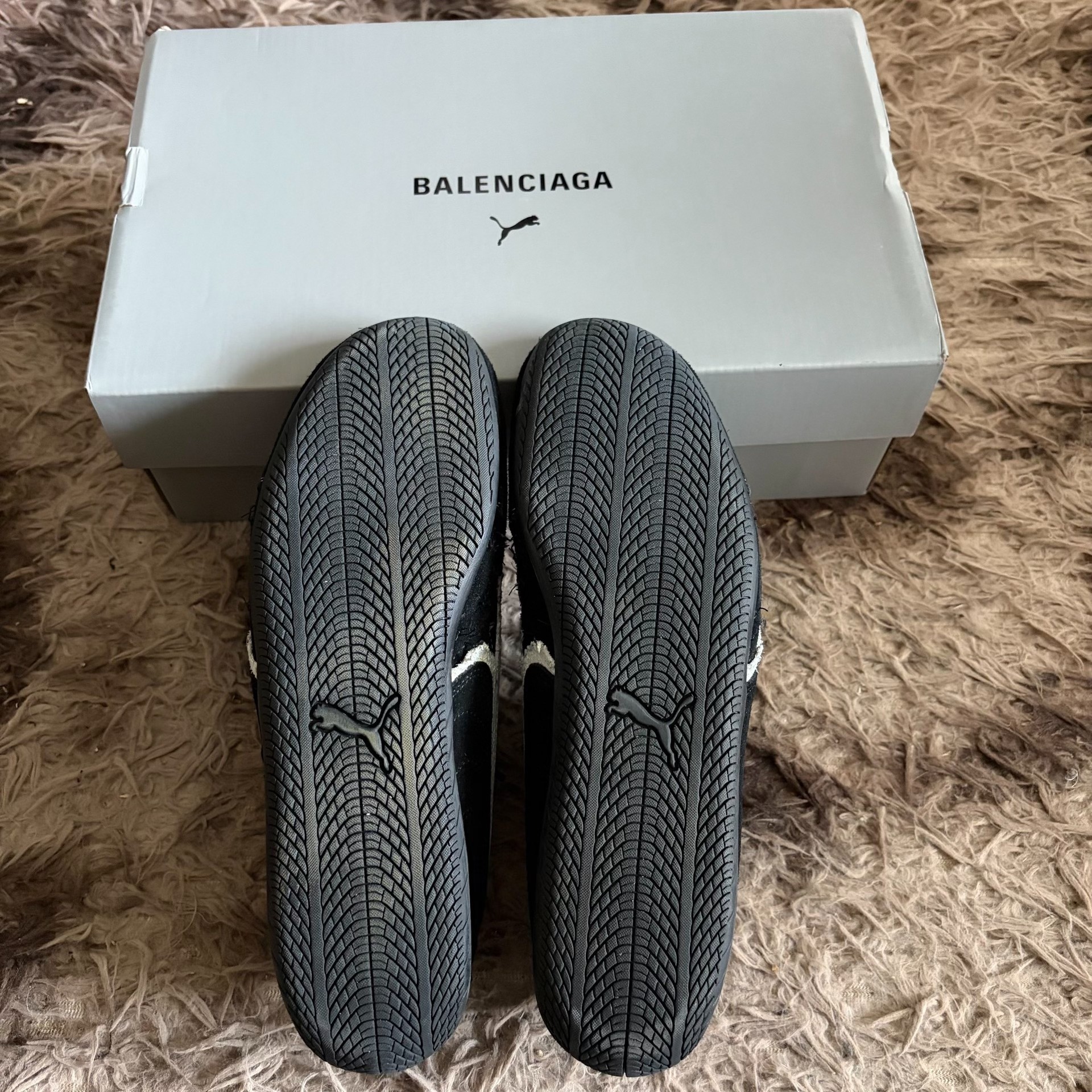 PUMA x Balenciaga Speedcat Sneakers — detail