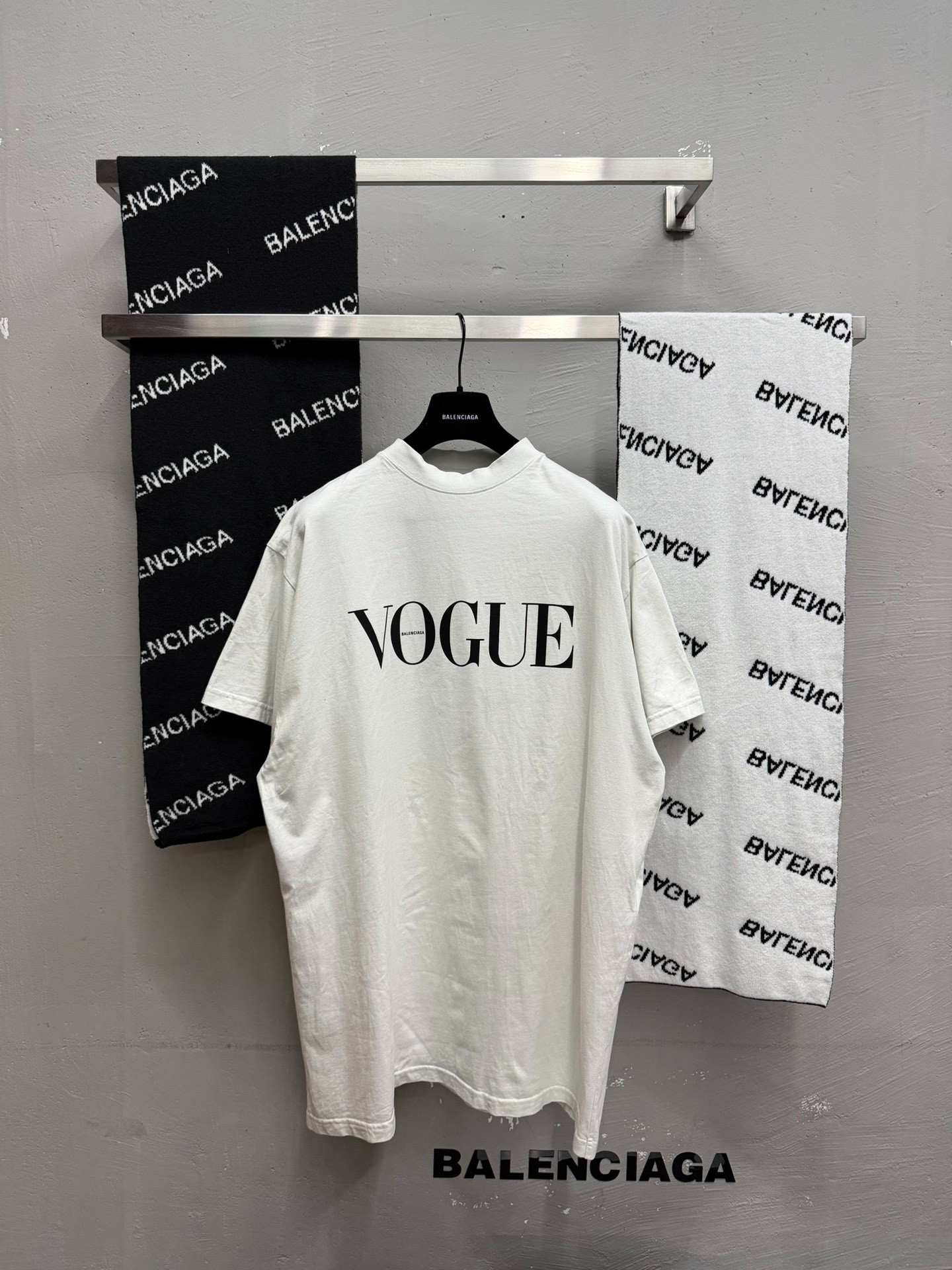 Balenciaga x Vogue White Short-sleeve Tee