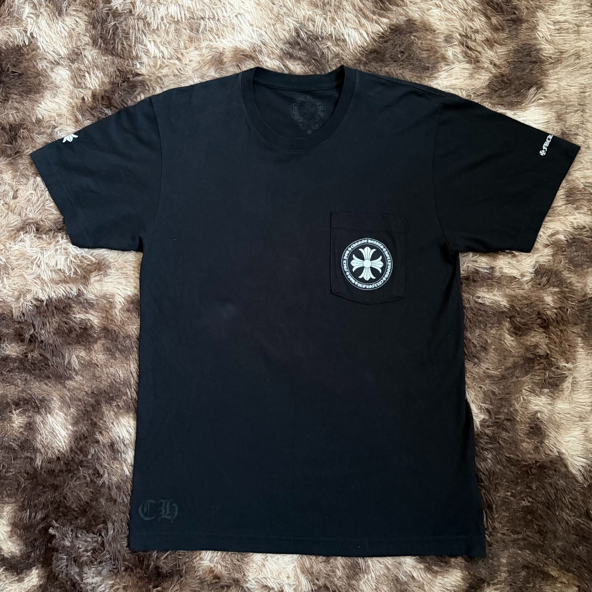 Chrome Hearts Cross Logo Short Sleeve T-Shirt