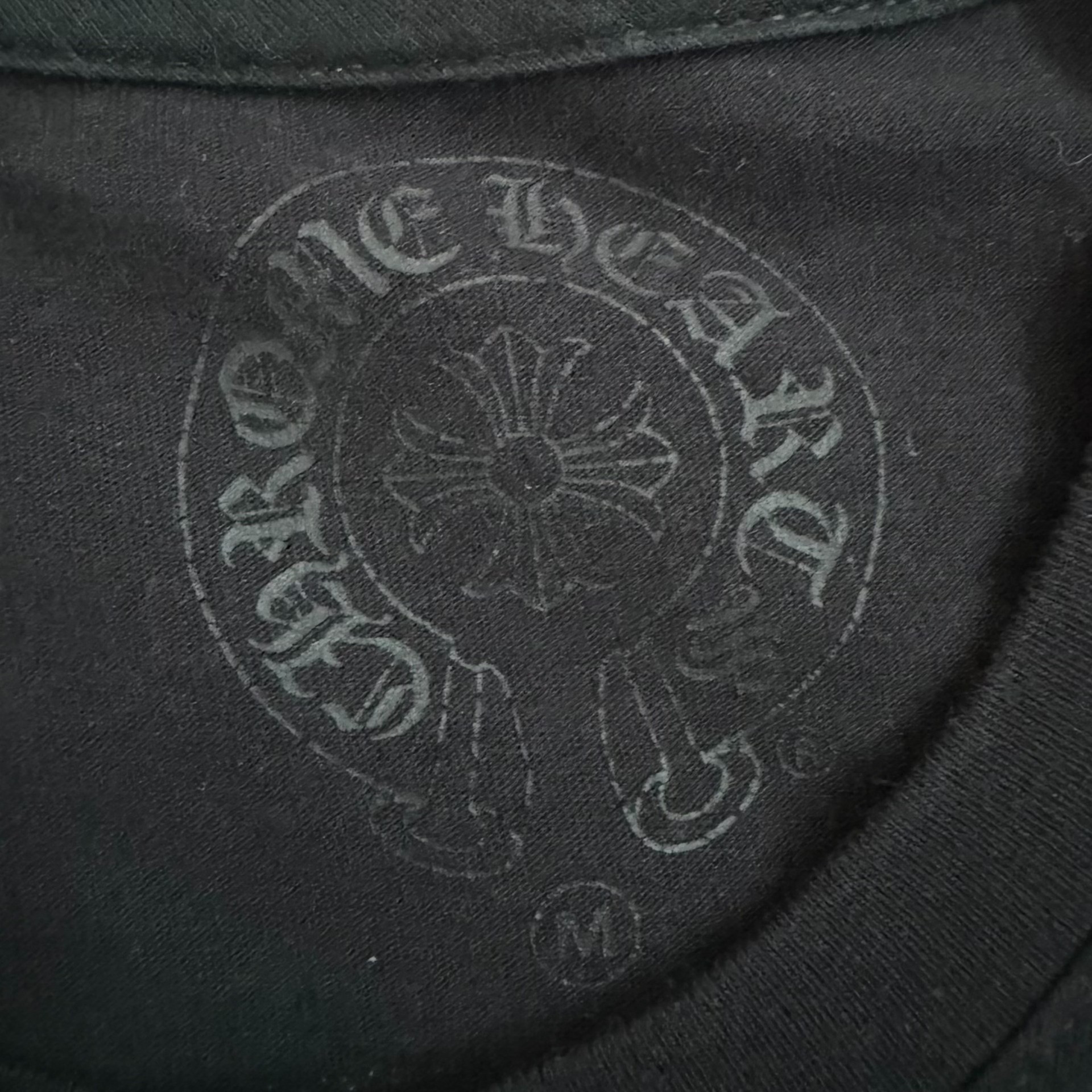 Chrome Hearts Cross Logo Short Sleeve T-Shirt — detail