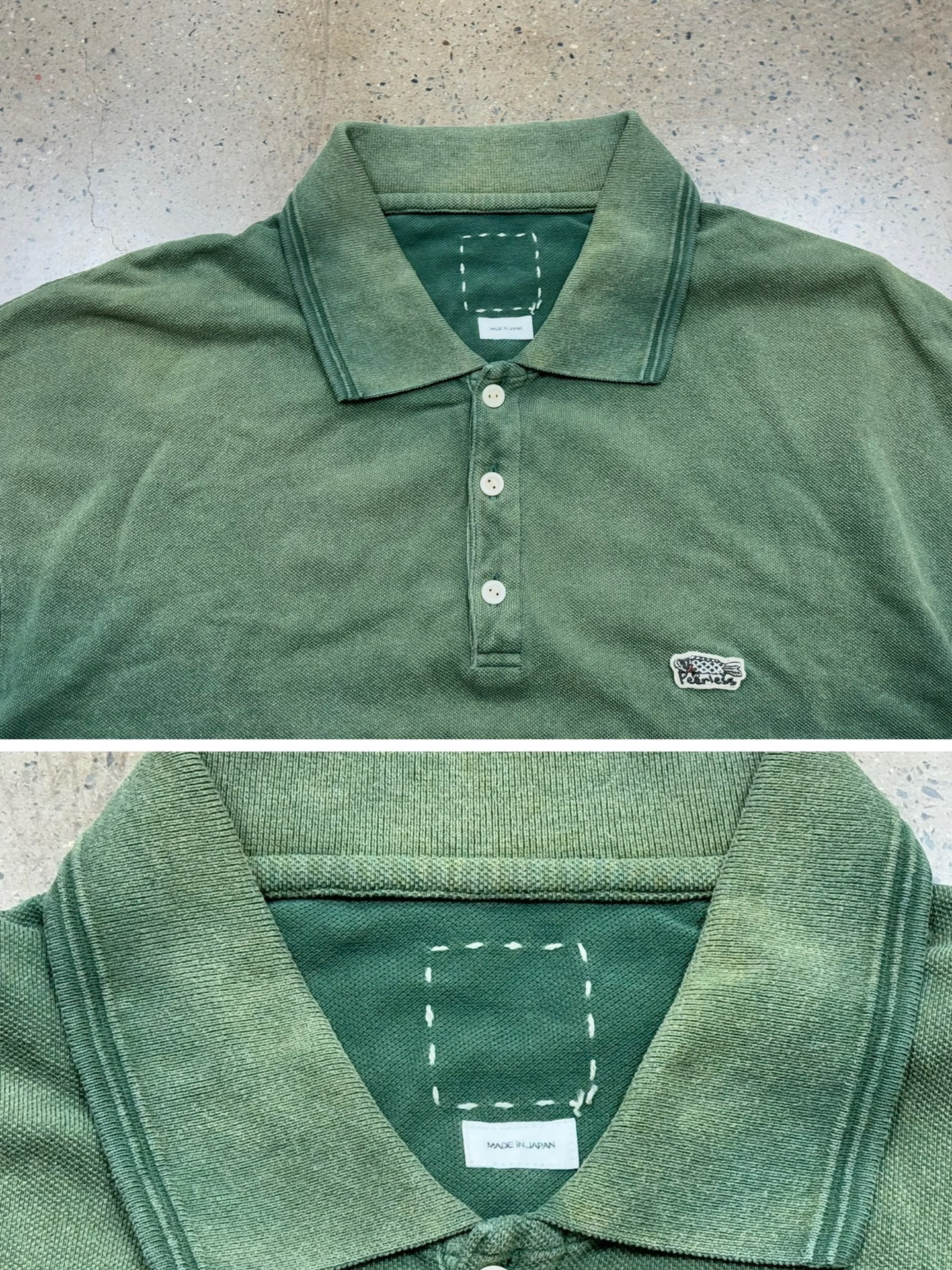 Visvim 22SS Jumbo Weller S/S Polo — label