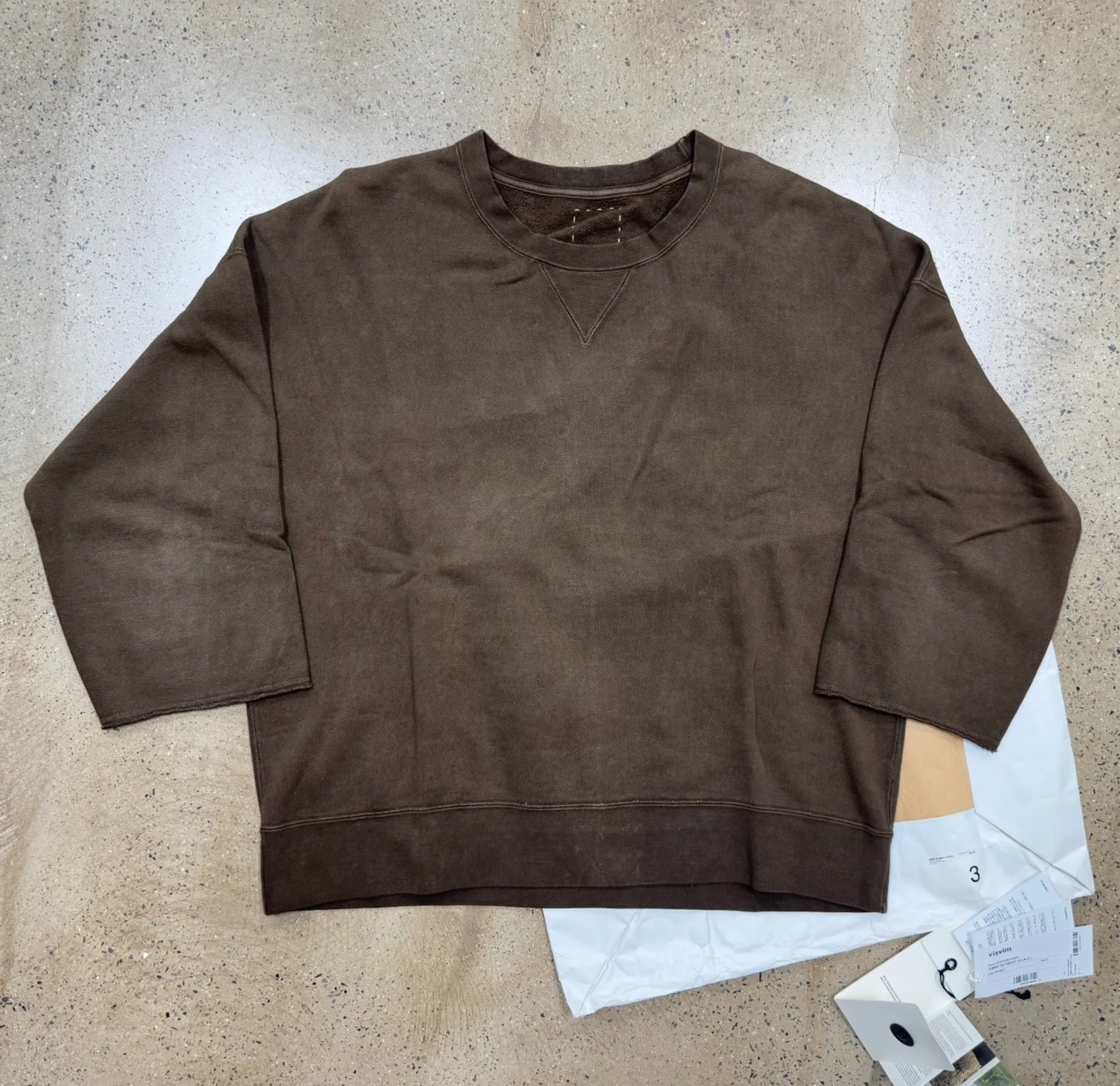 Visvim 23SS Jumbo SB 3/4 Sweatshirt