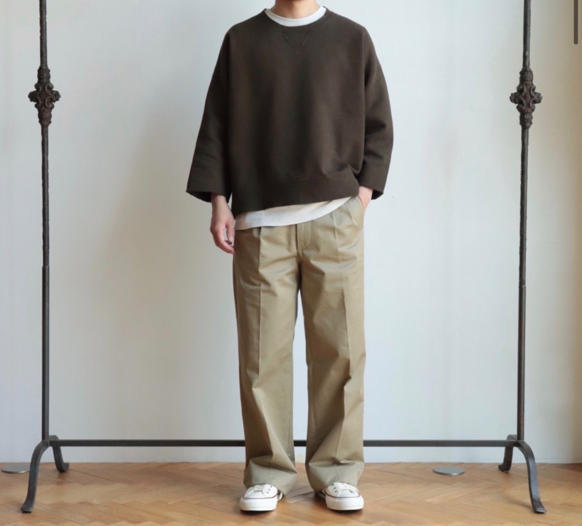 Visvim 23SS Jumbo SB 3/4 Sweatshirt — back