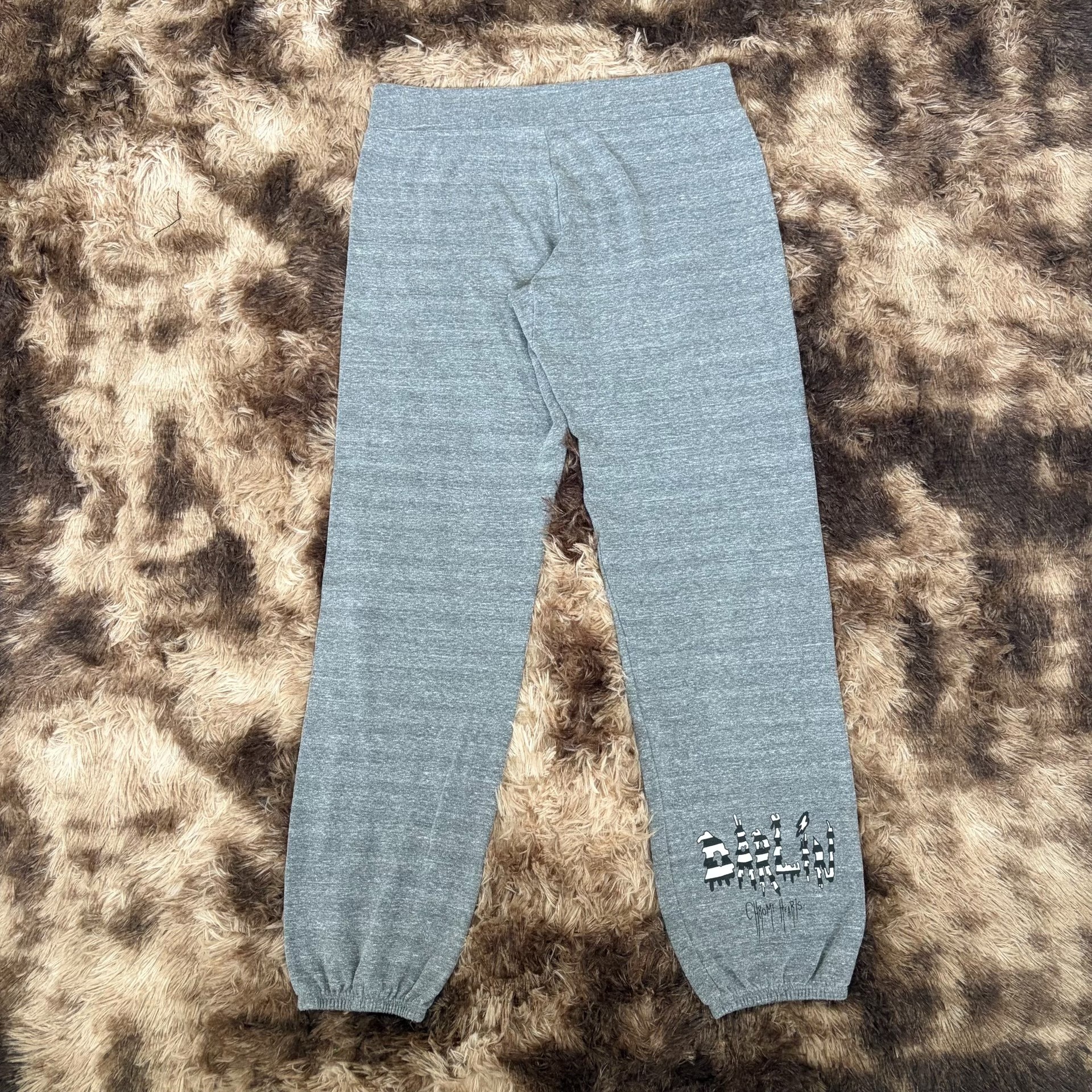 Chrome Hearts Mattyboy Gray Sweatpants — front