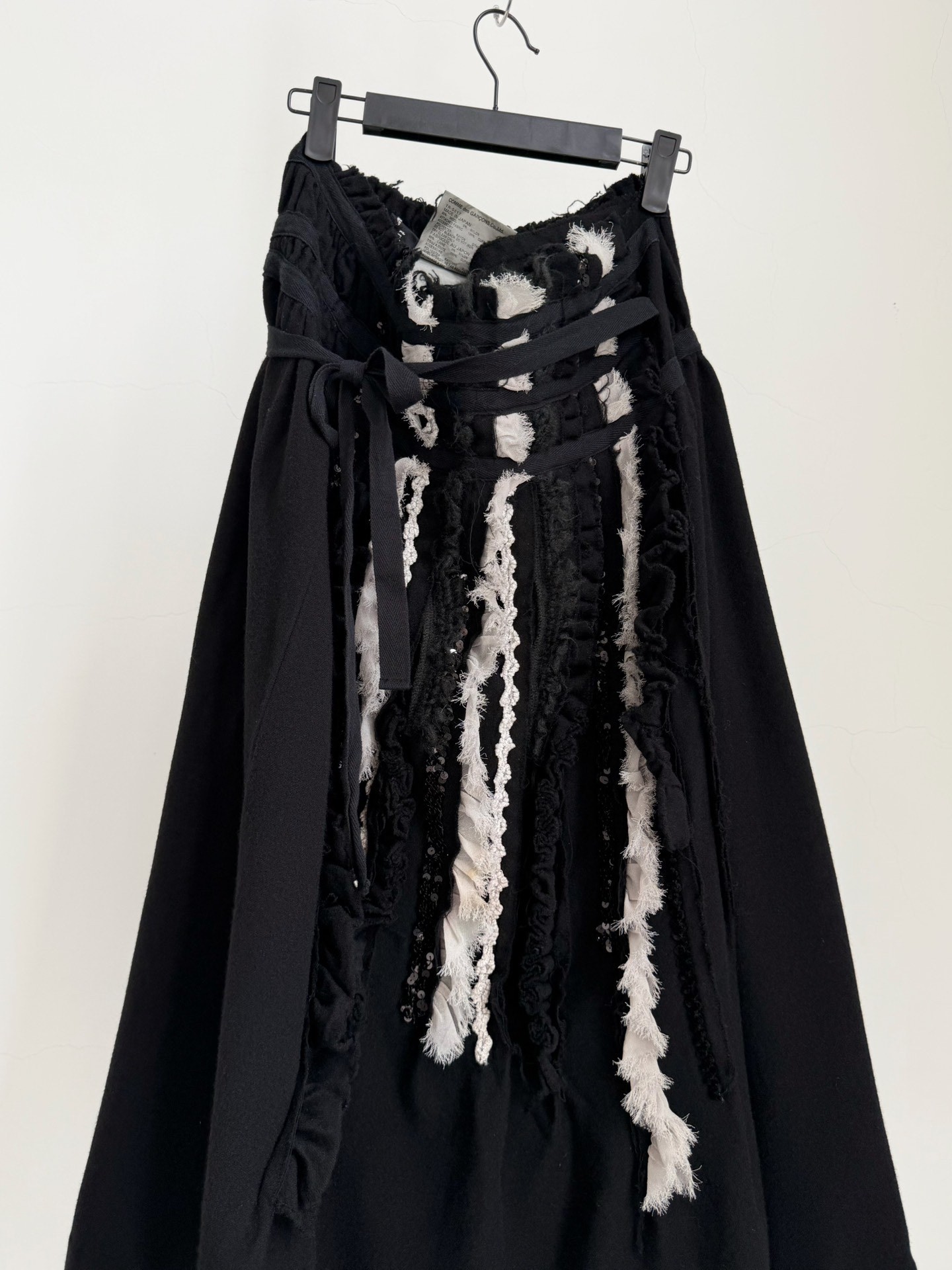 Comme des Garcons Tricot Lace Skirt — front