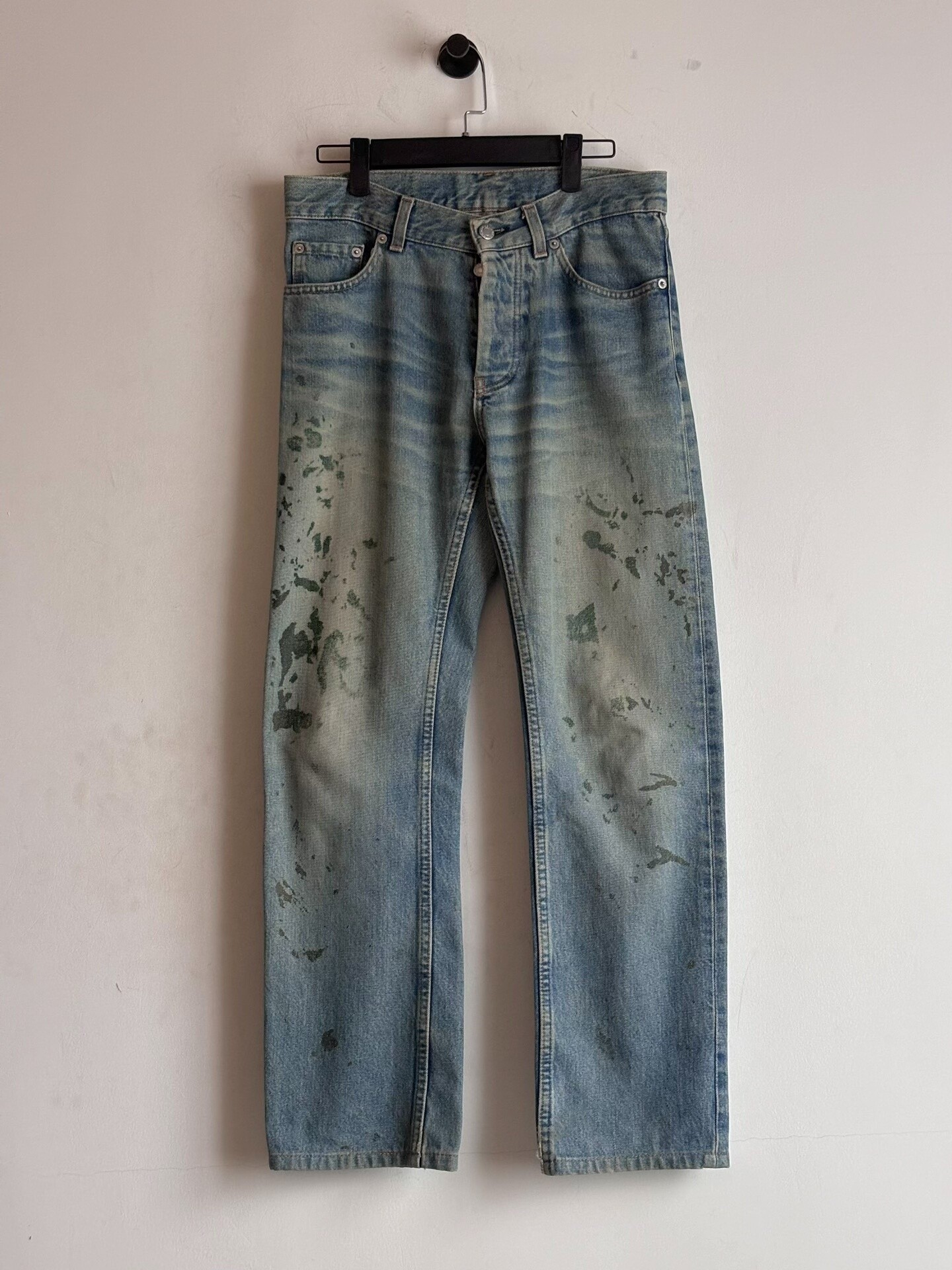 Helmut Lang AW1998 Splatter Jeans