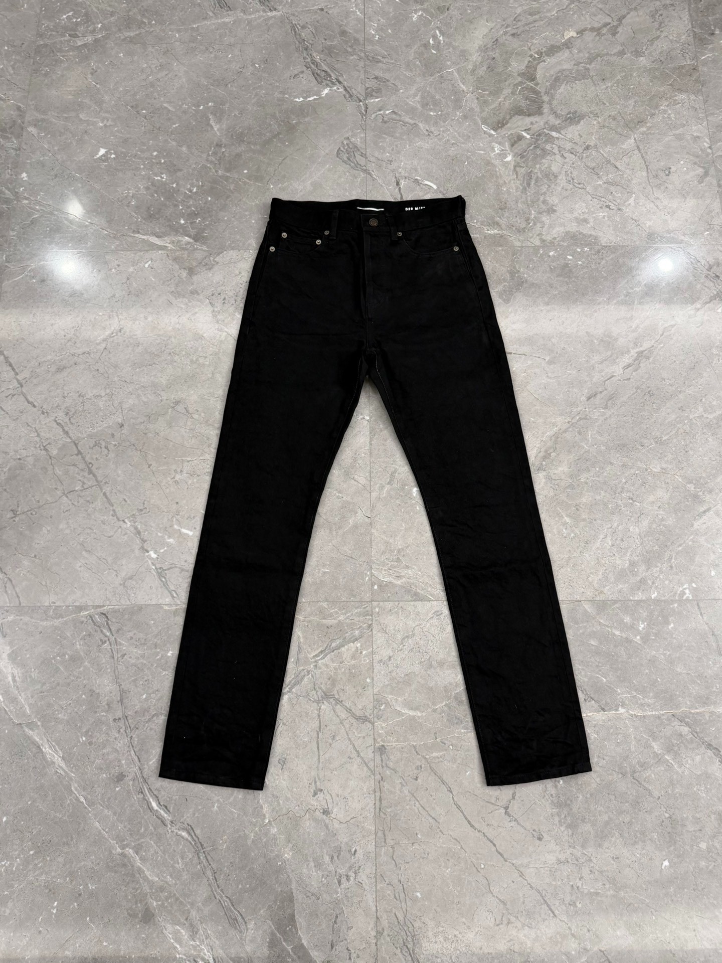 Saint Laurent SLP D20 Black Straight Jeans