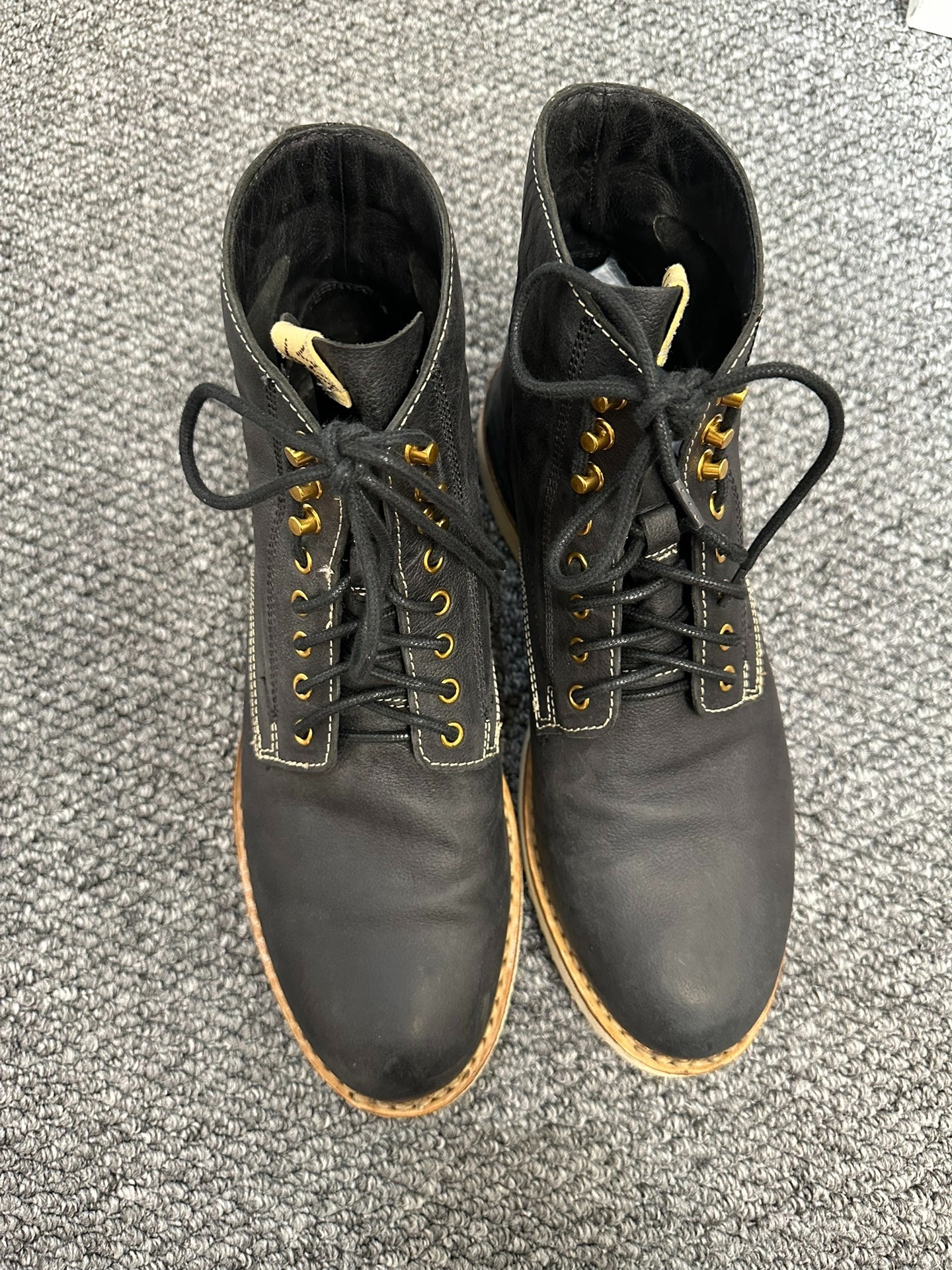 Visvim 2022 Limited Virgil Kangaroo Boots — back