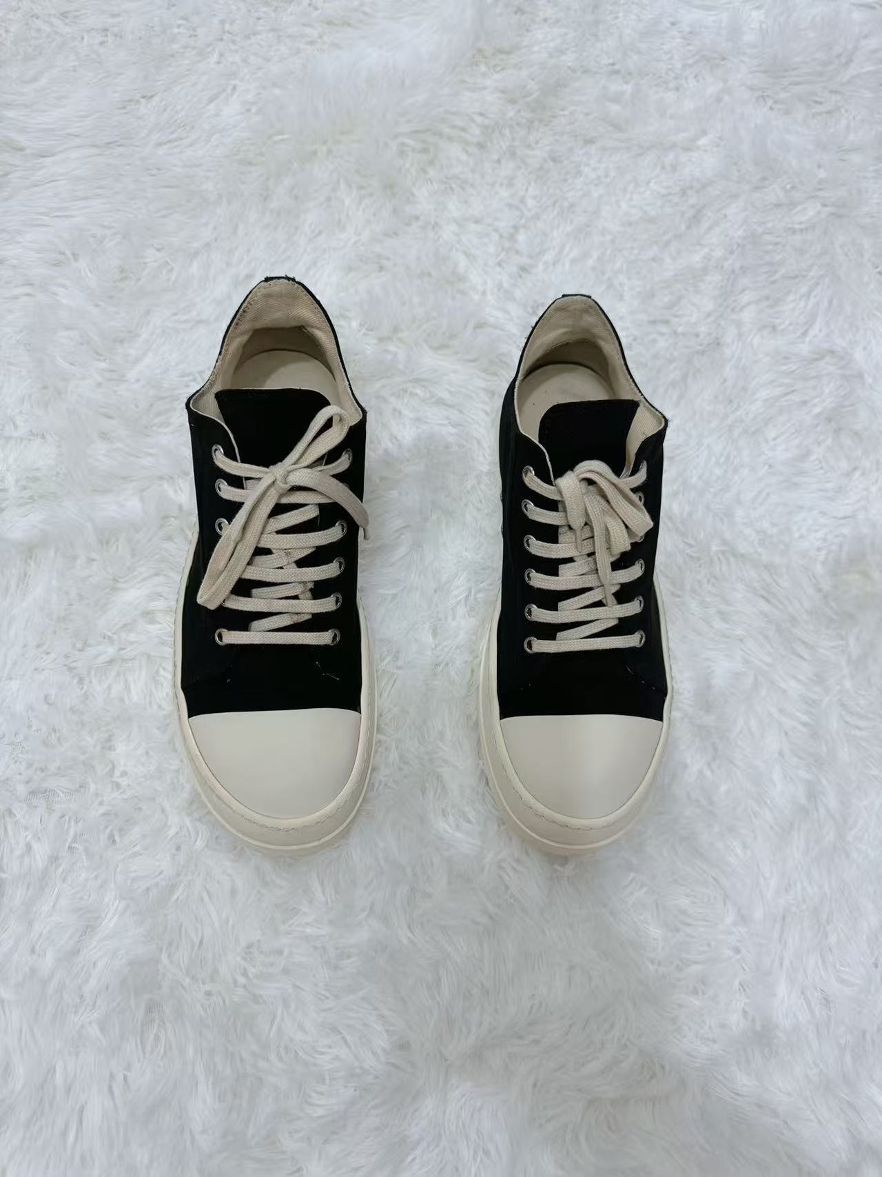 Rick Owens DRKSHDW High-Top Canvas — front
