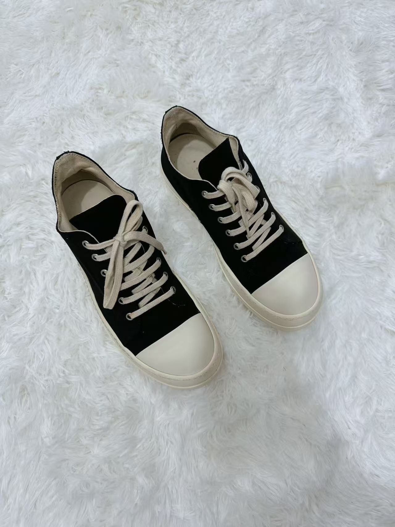 Rick Owens DRKSHDW High-Top Canvas — back